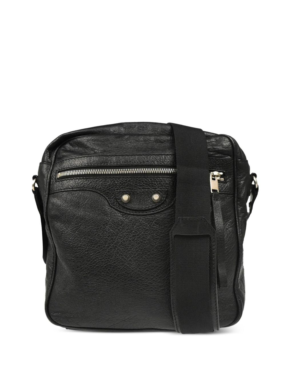 Balenciaga 2010s leather shoulder bag