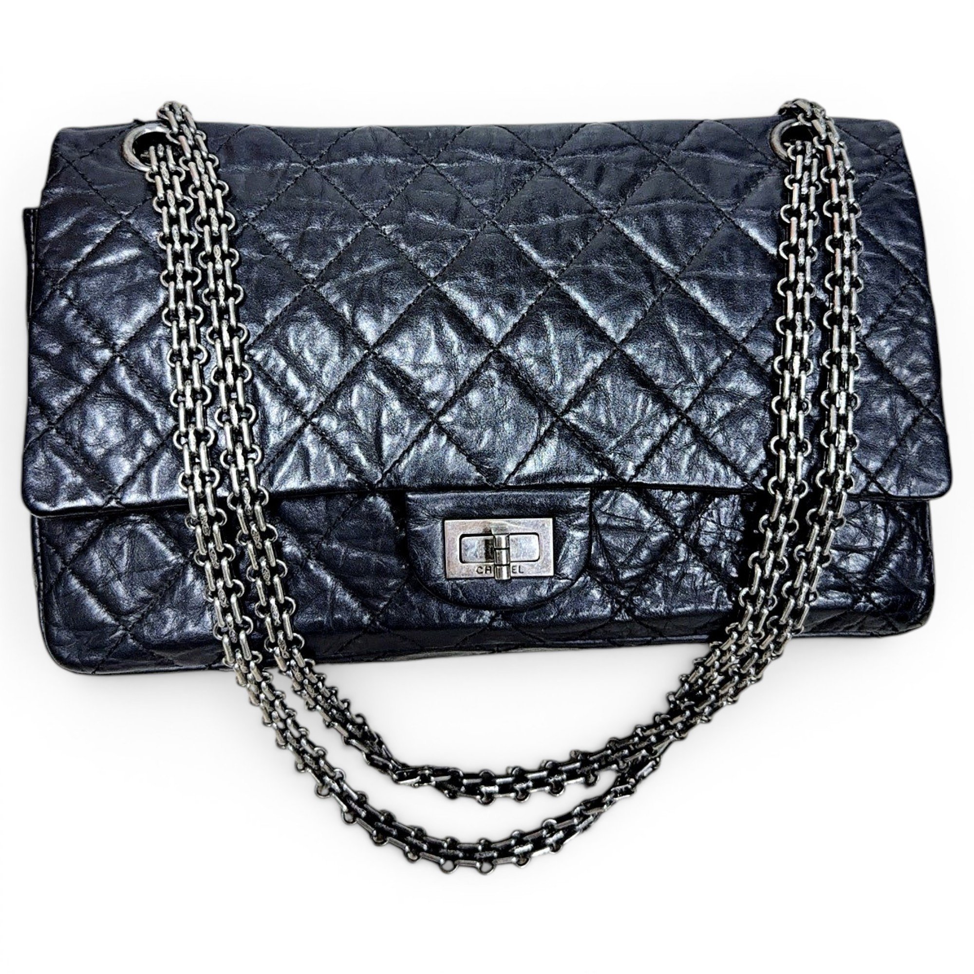 2.55 leather handbag