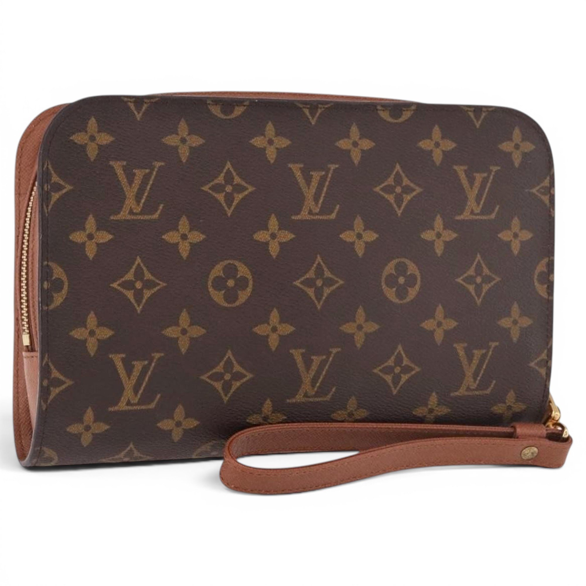 Orsay leather clutch bag