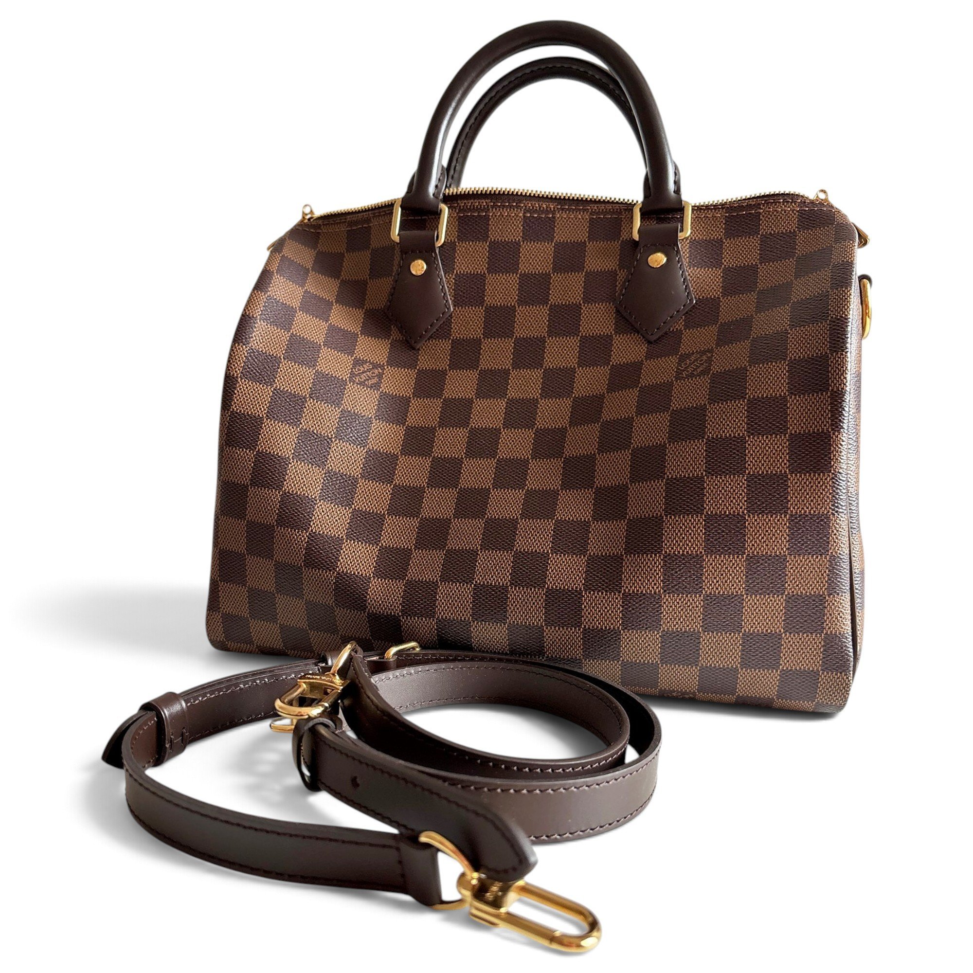 Speedy Bandoulière cloth bowling bag