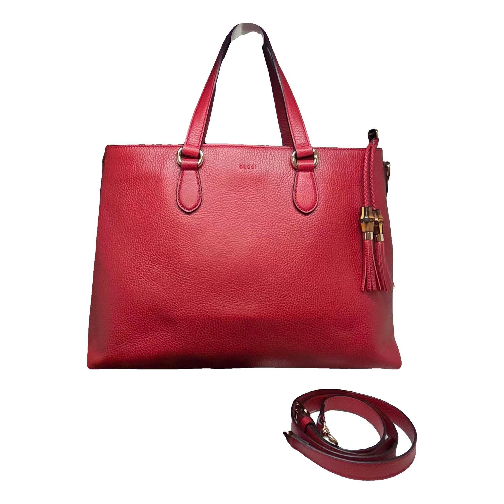 Leather handbag