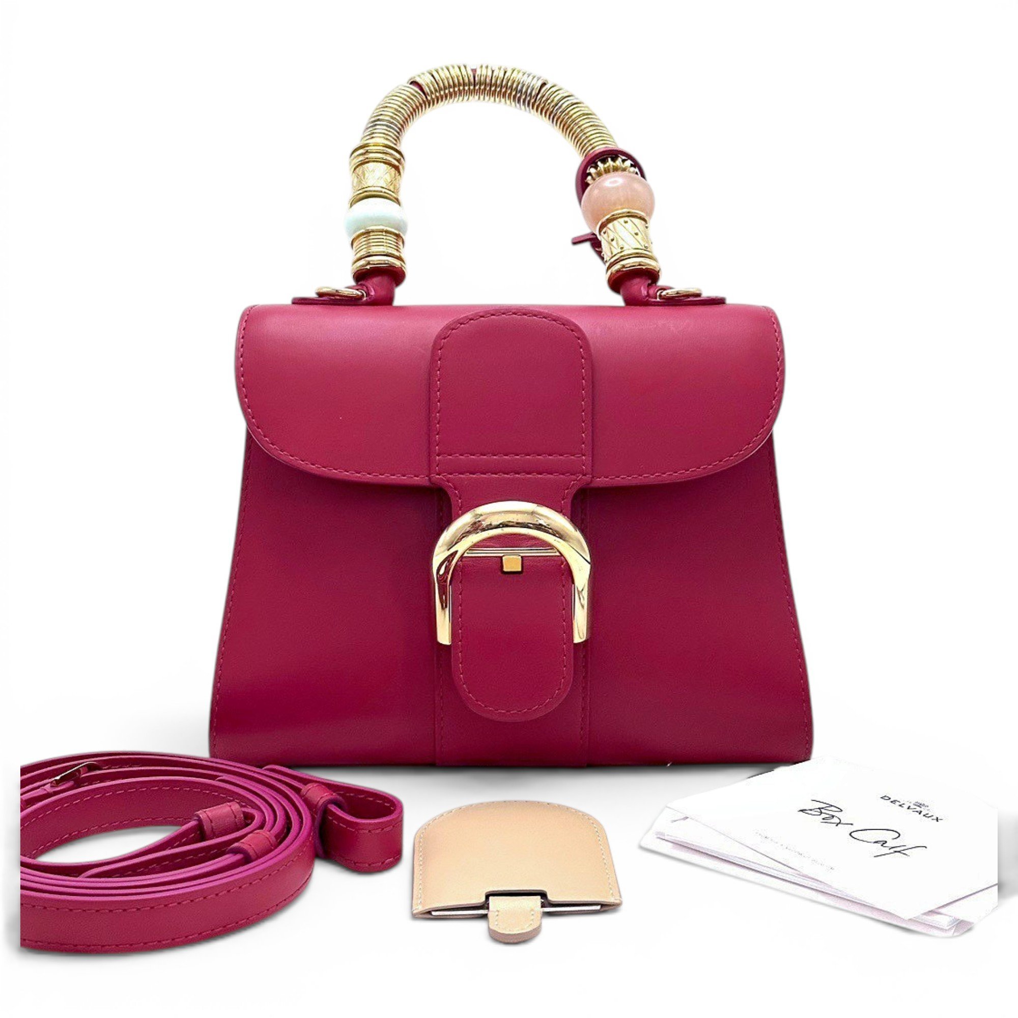 Brillant leather handbag