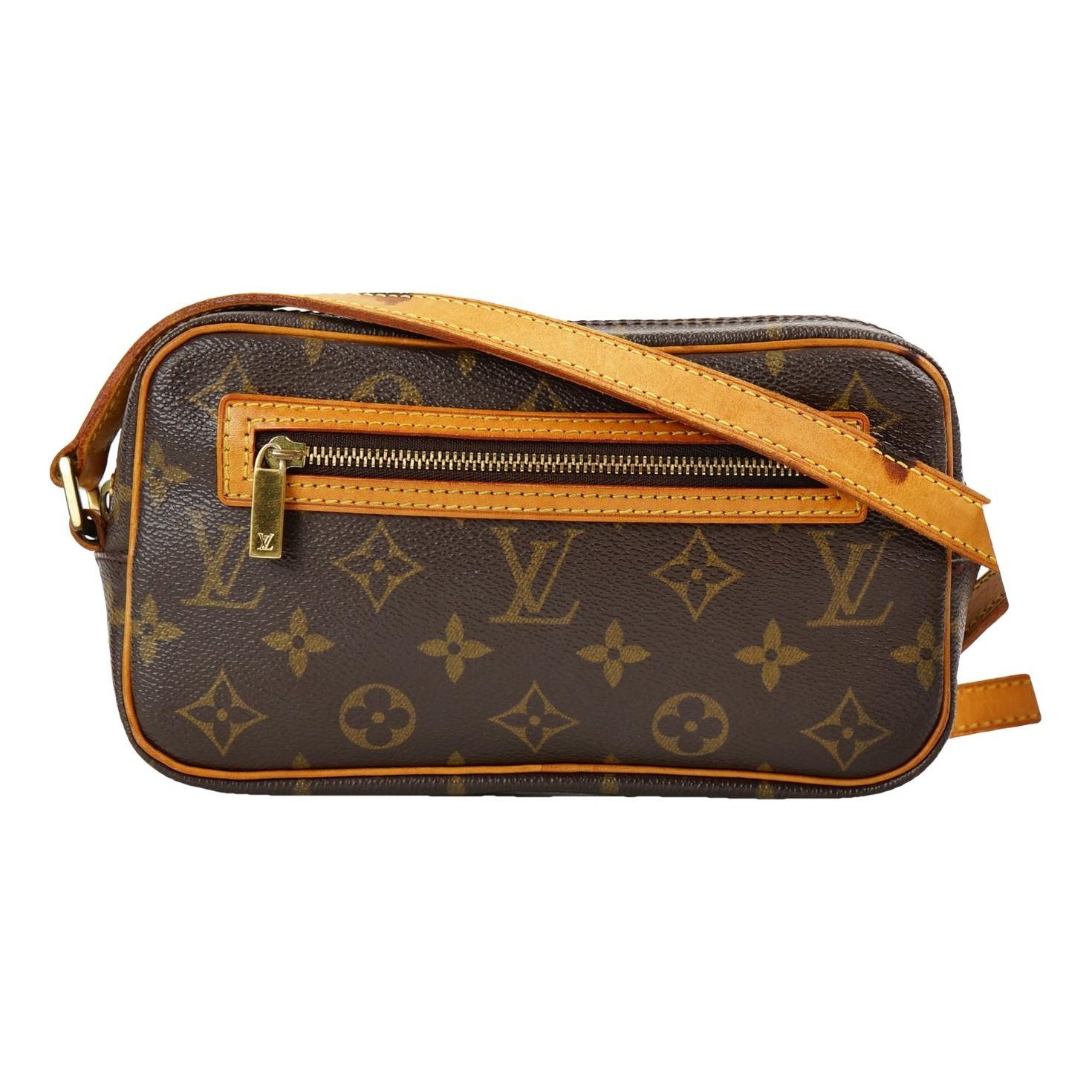 Cite leather crossbody bag