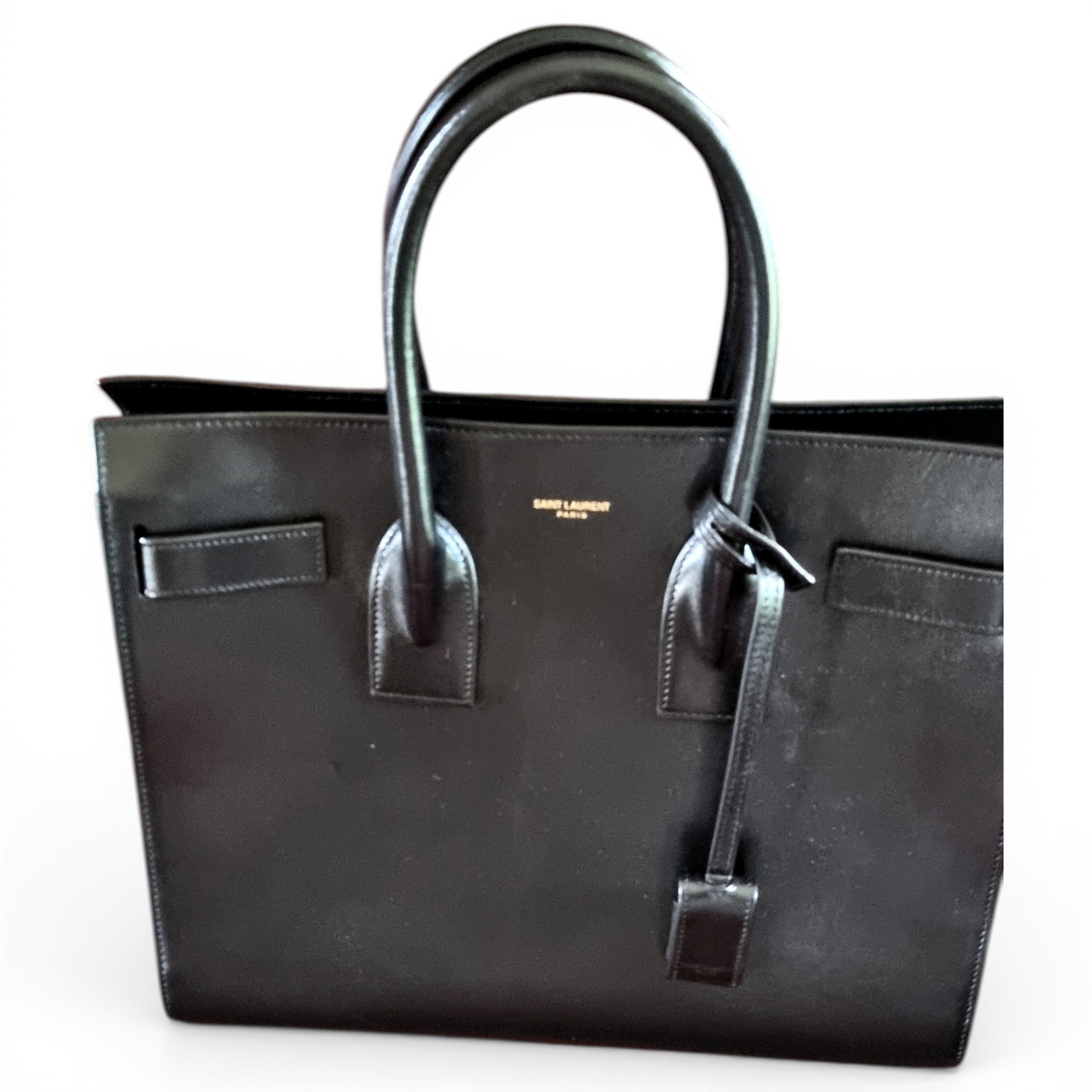 Sac de Jour leather tote
