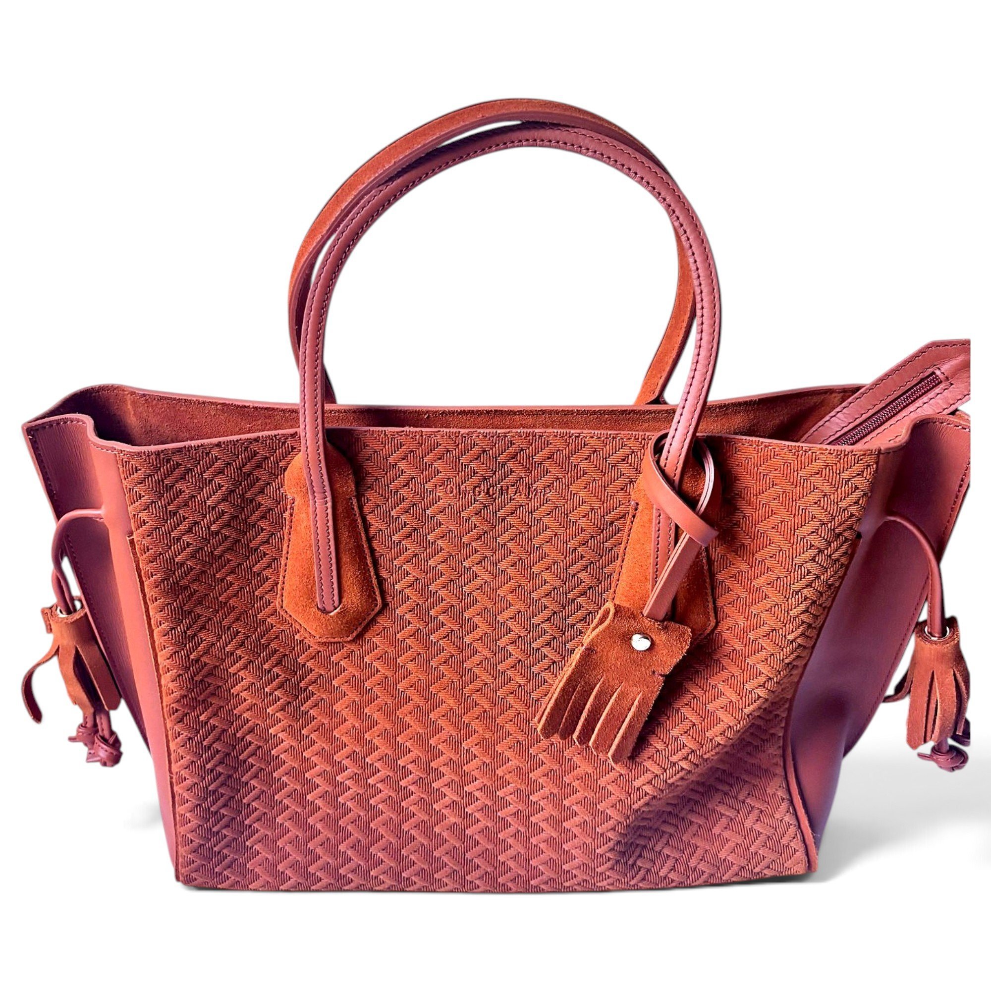 Penelope leather handbag