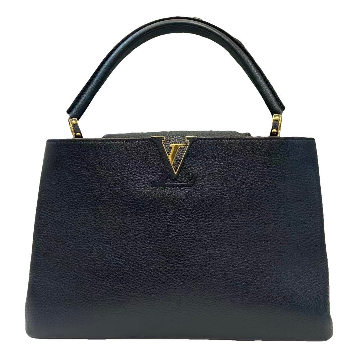 Capucines leather handbag