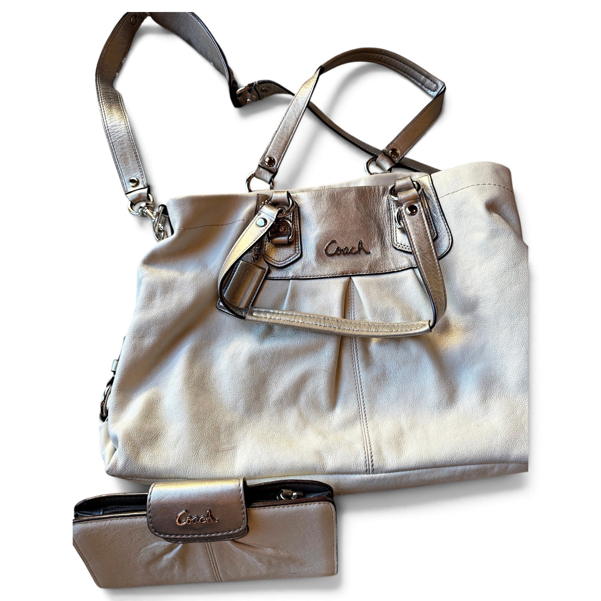 Coach Madison leather tote