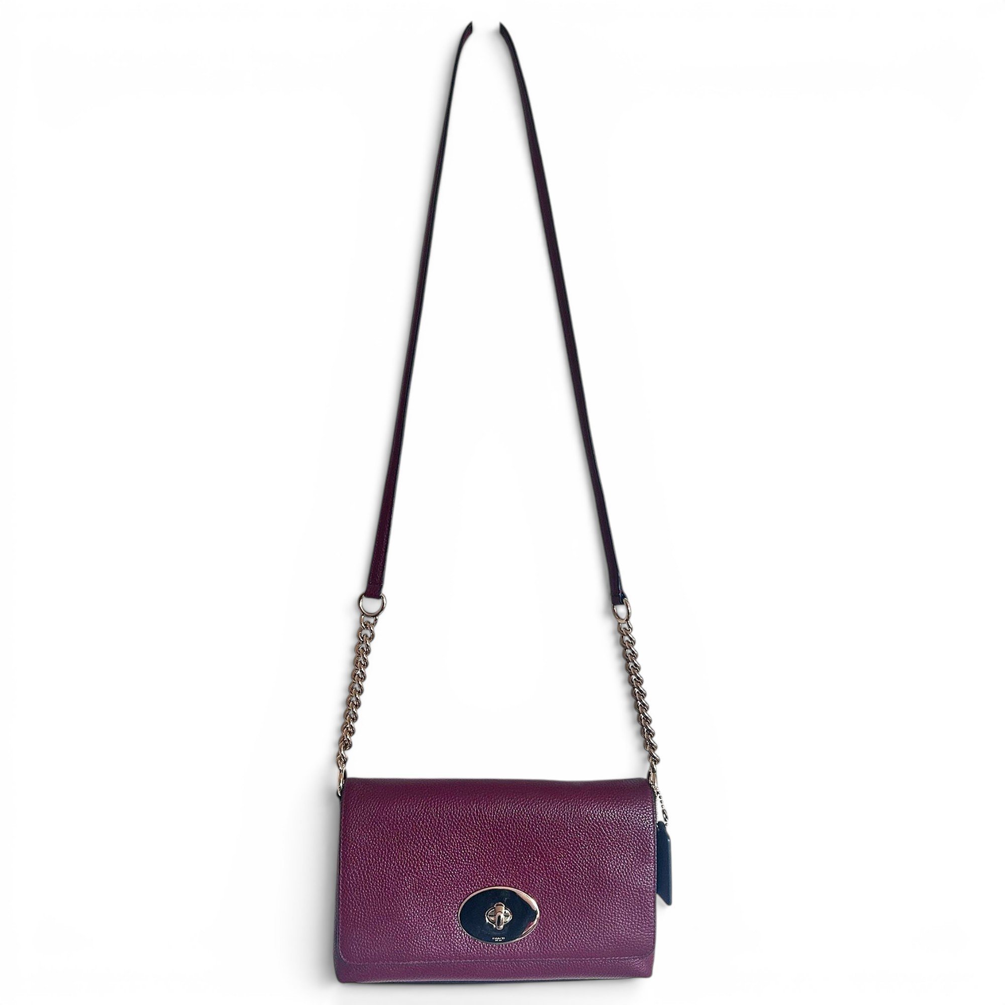 Leather crossbody bag