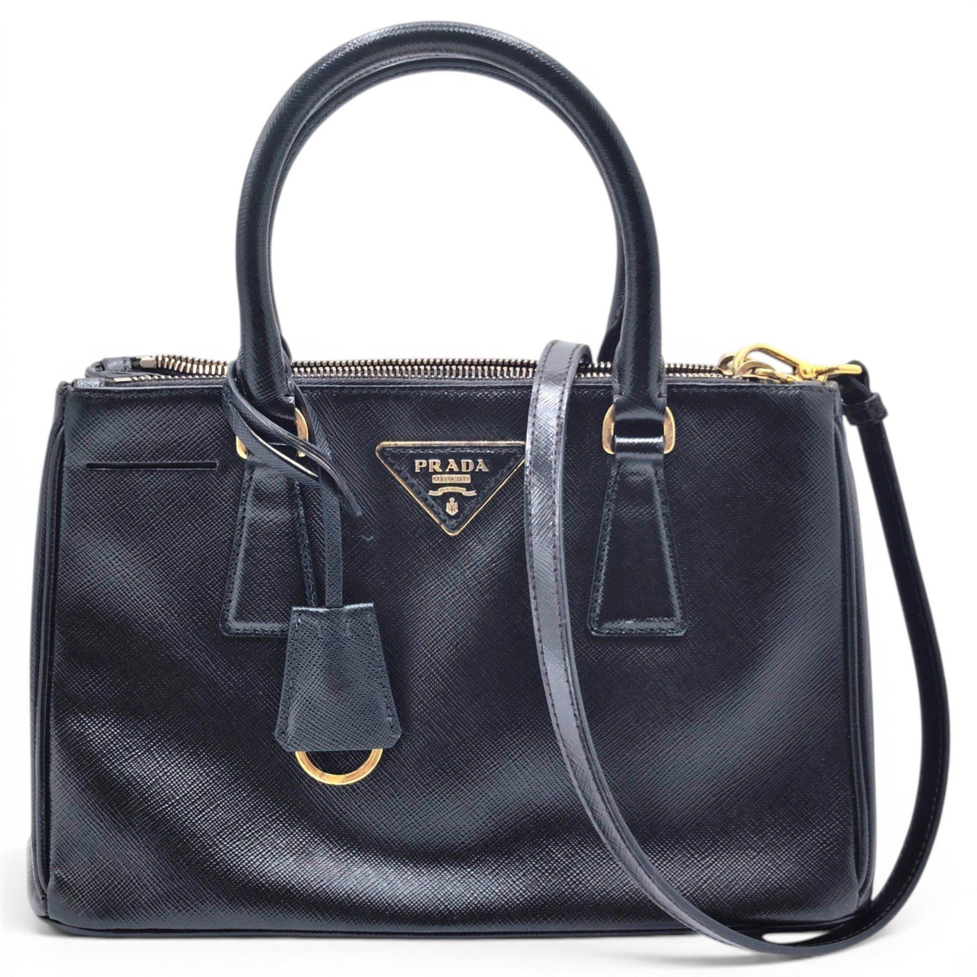 Galleria leather handbag