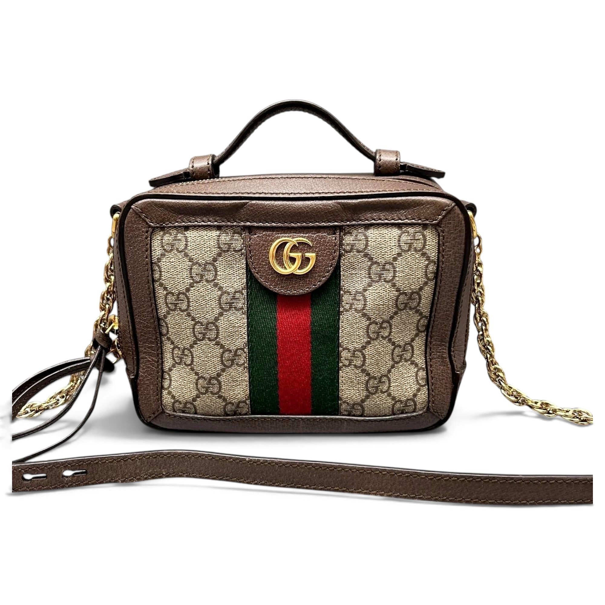 Leather crossbody bag