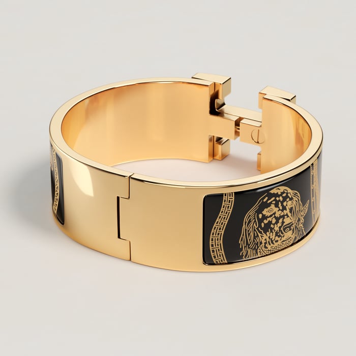Clic Clac H Jour De Casting Bracelet