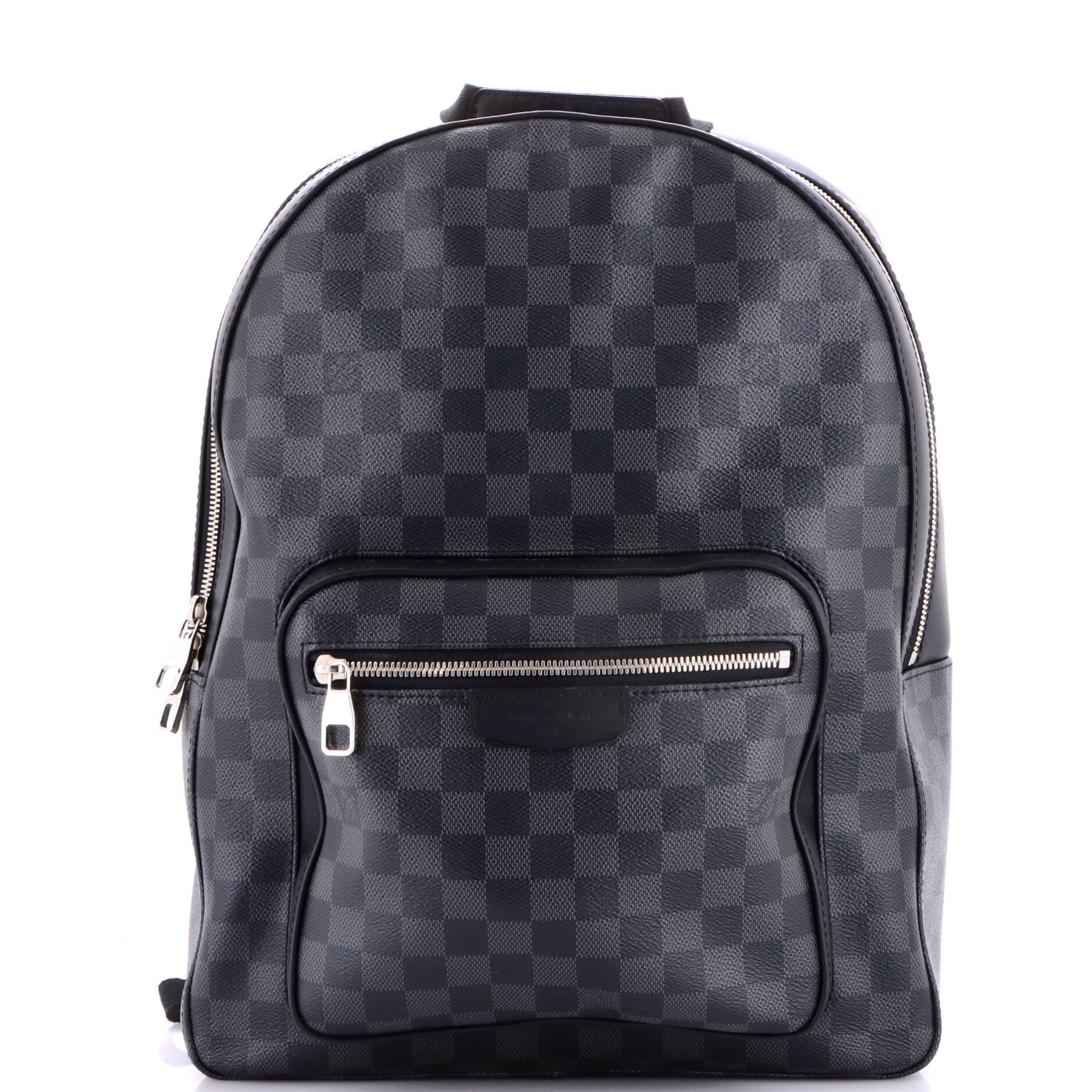 Josh Backpack Damier Graphite
