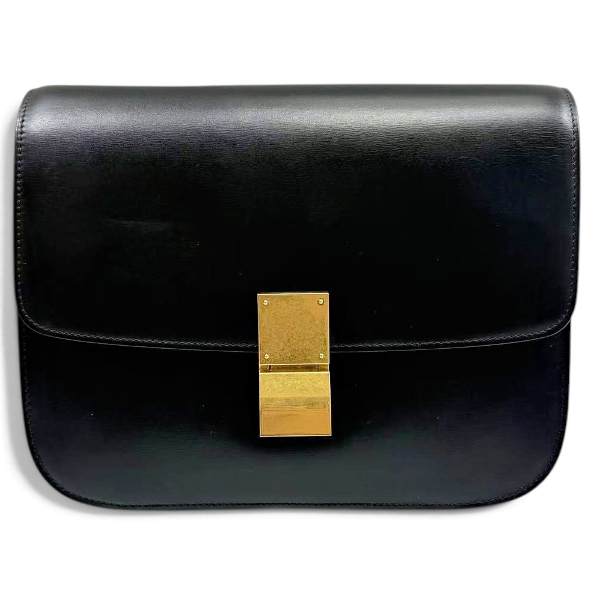 Classic leather handbag
