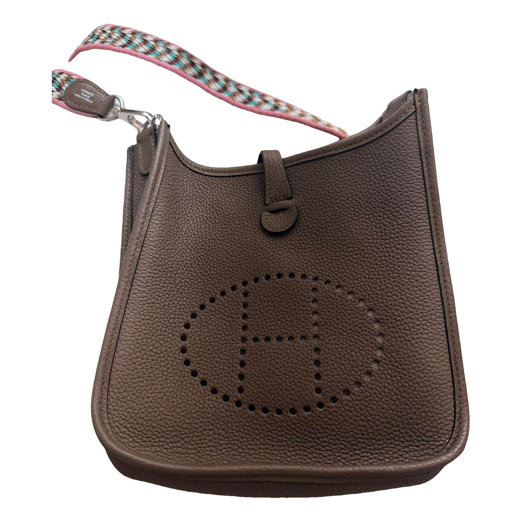 Evelyne leather crossbody bag