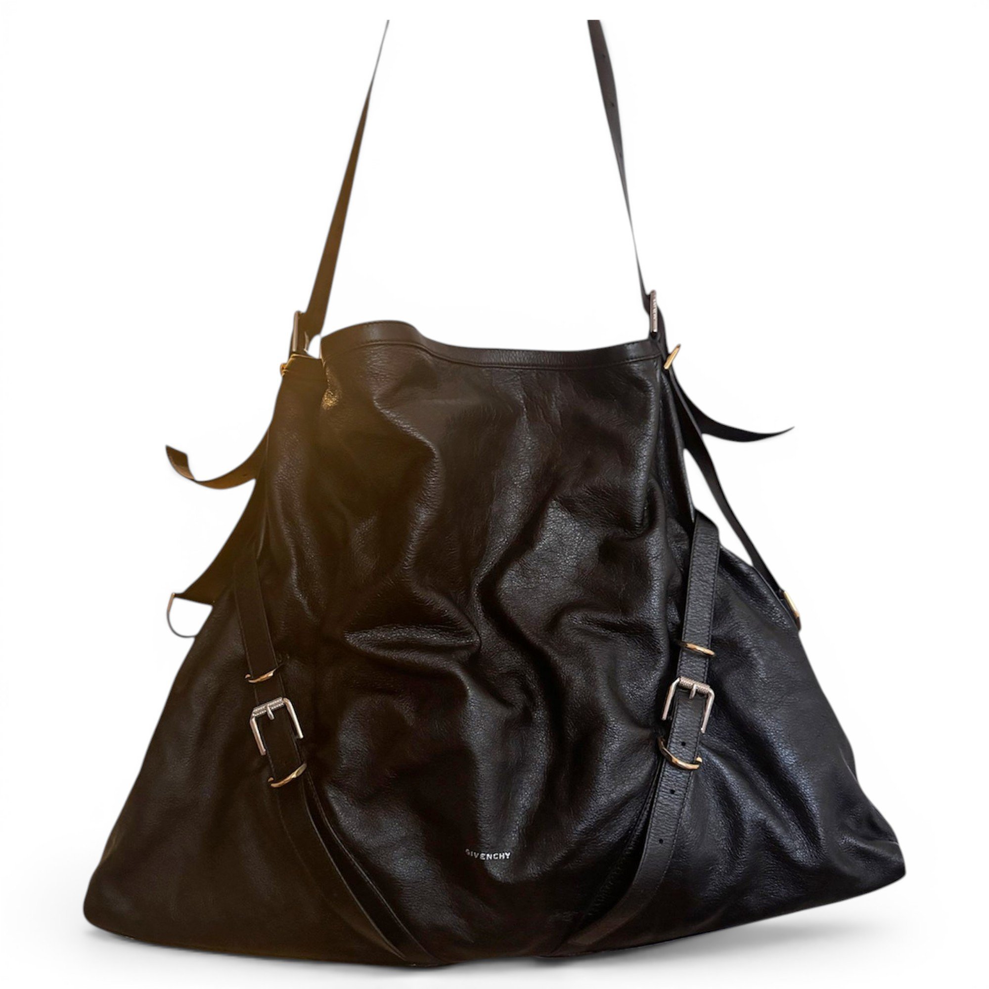 Voyou leather crossbody bag