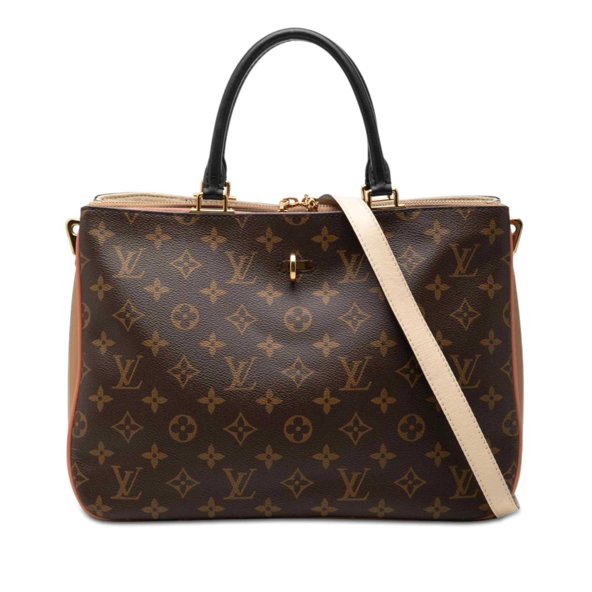 Millefeuille leather satchel