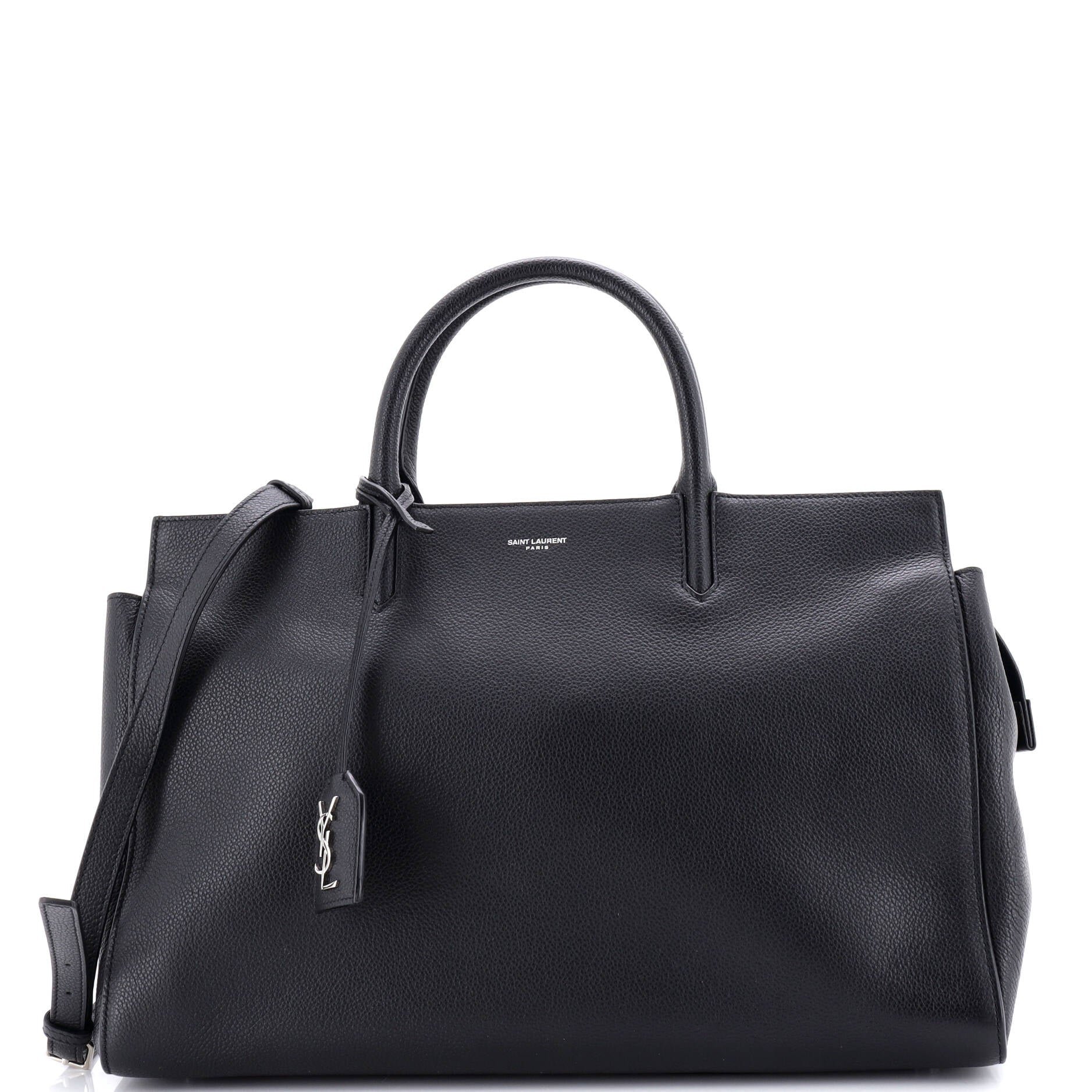 Saint Laurent Rive Gauche Cabas Leather Medium