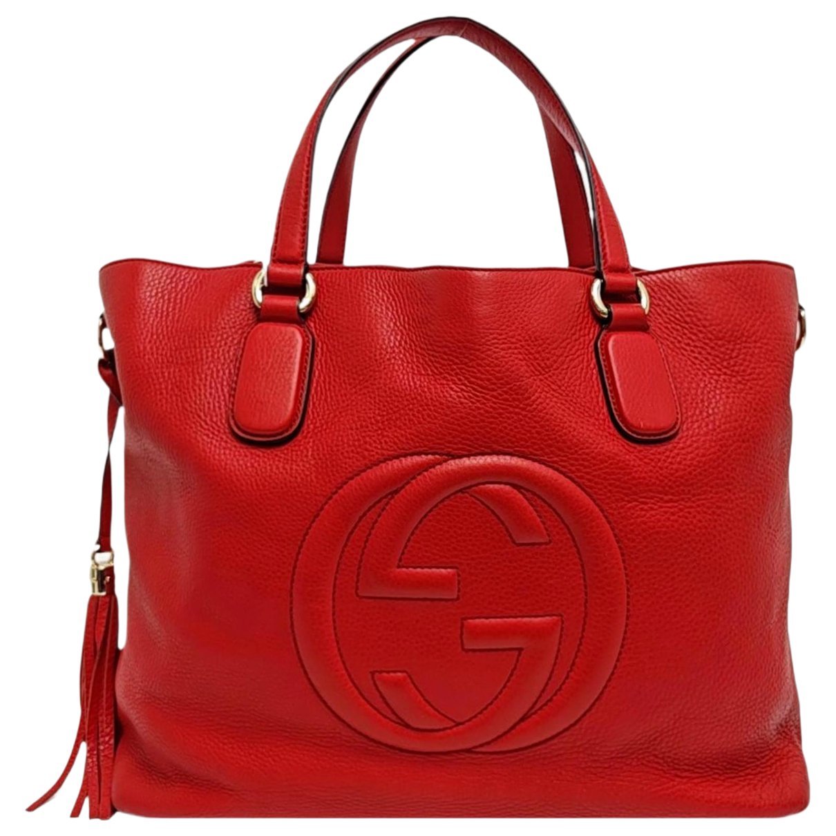 Leather handbag