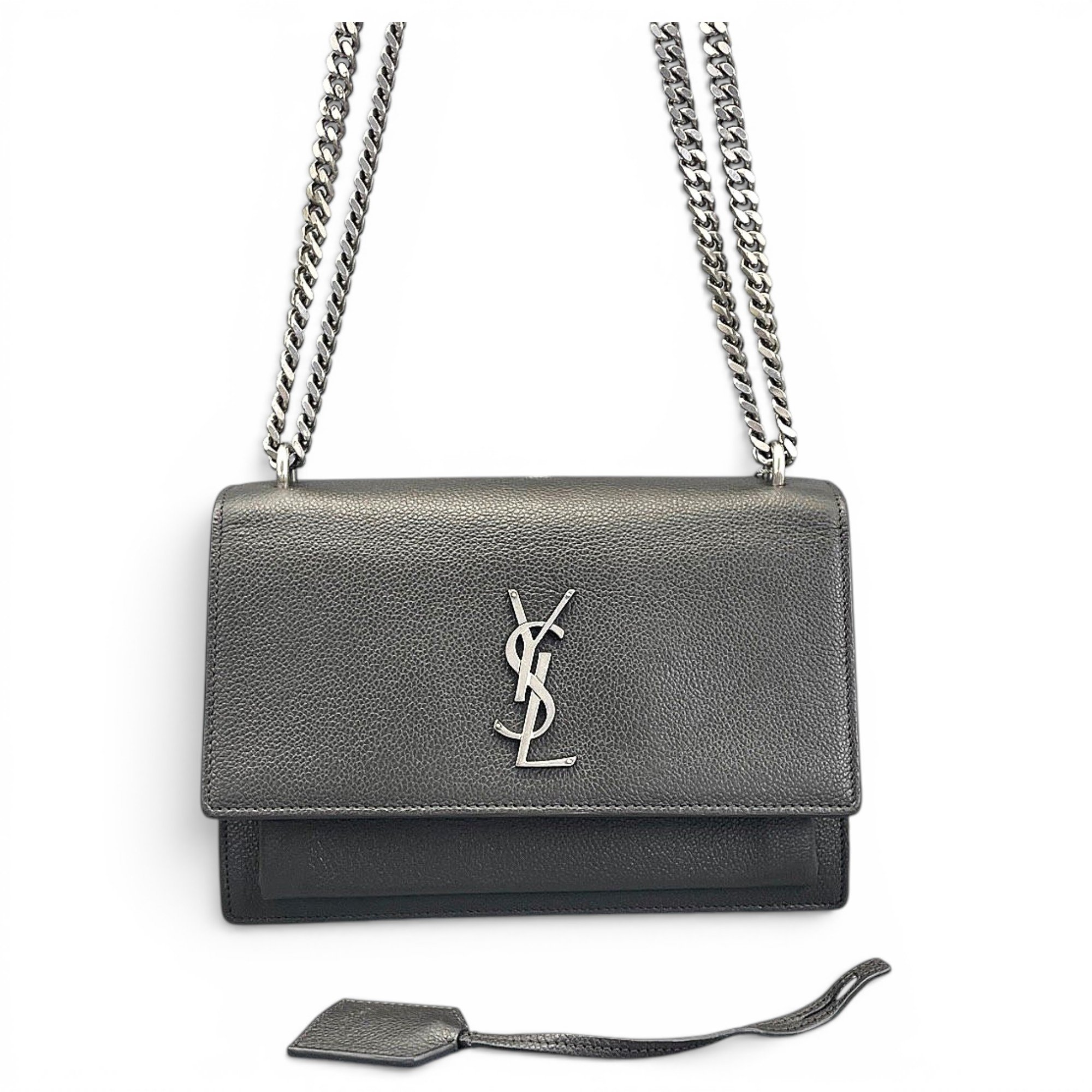 Sunset leather handbag