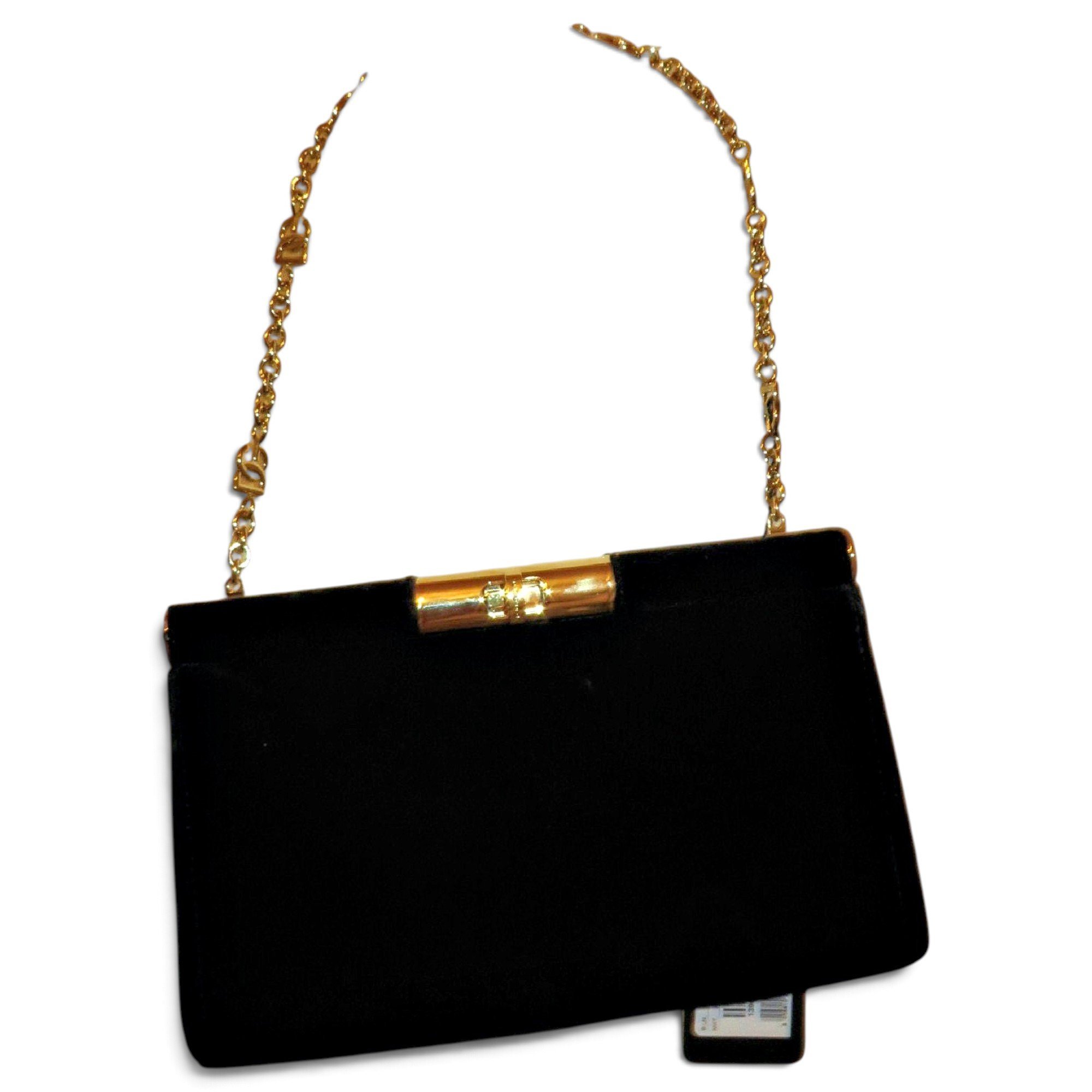 Velvet handbag
