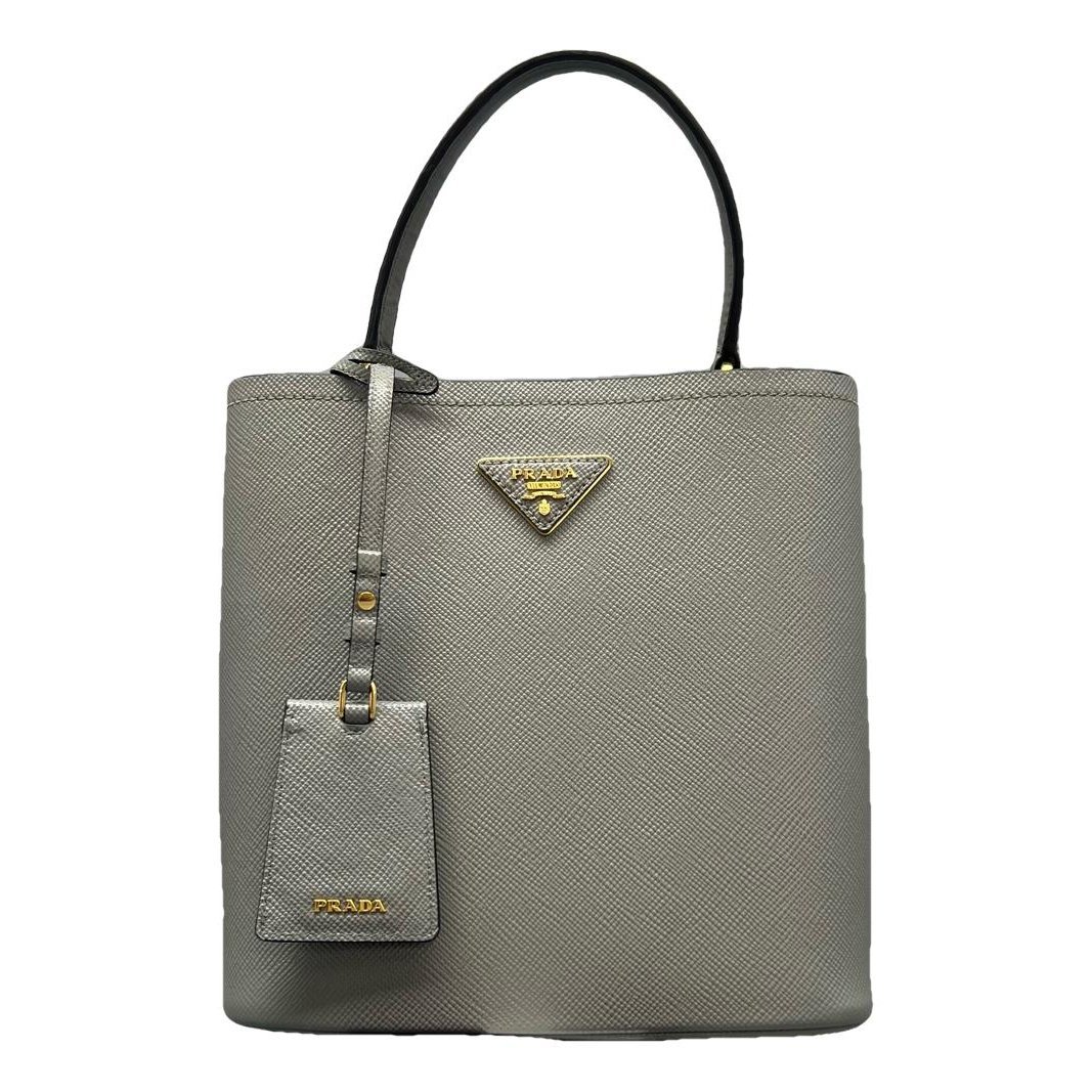 Panier leather handbag