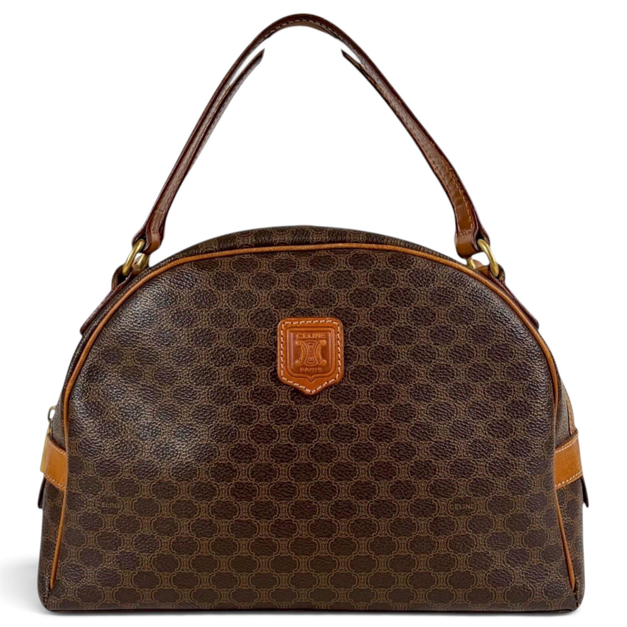 Celine Triomphe leather handbag