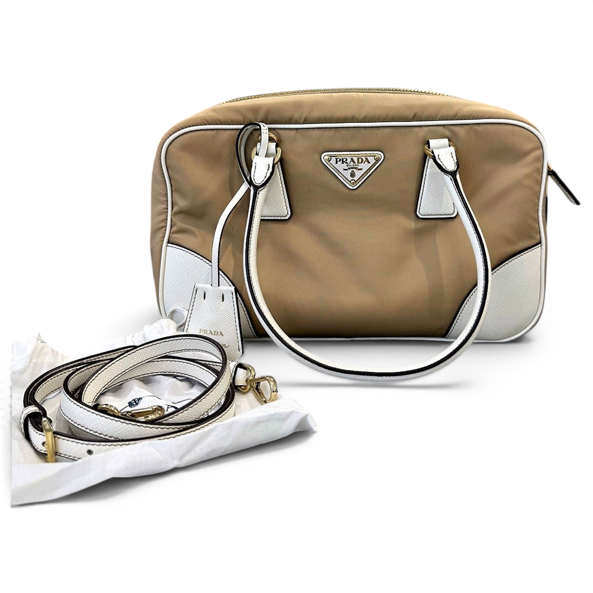 Leather handbag