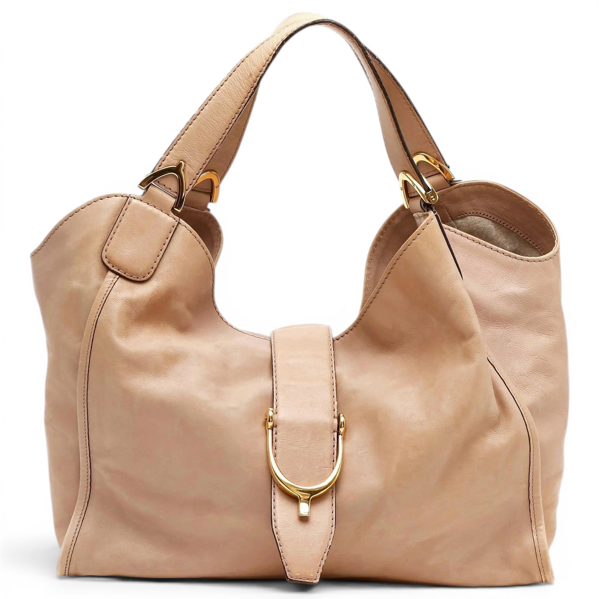 Stirrup leather handbag