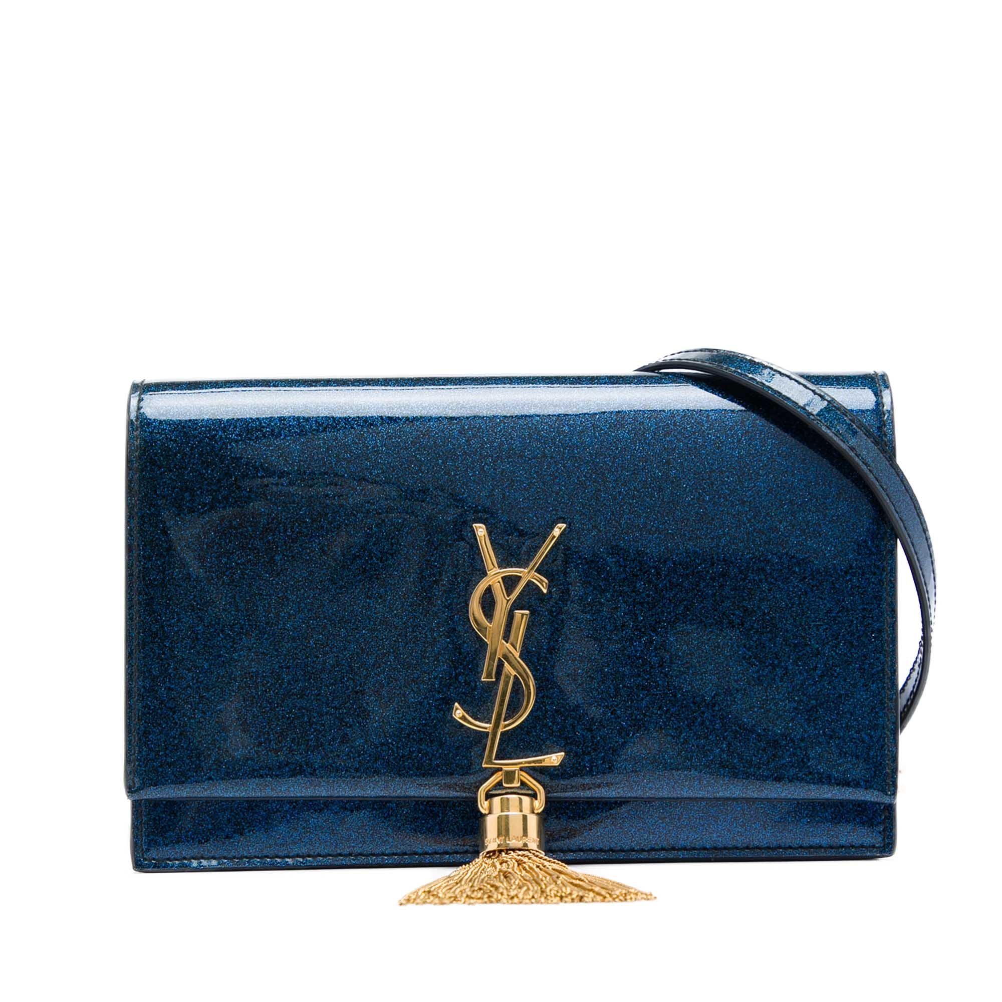 Kate monogramme patent leather handbag