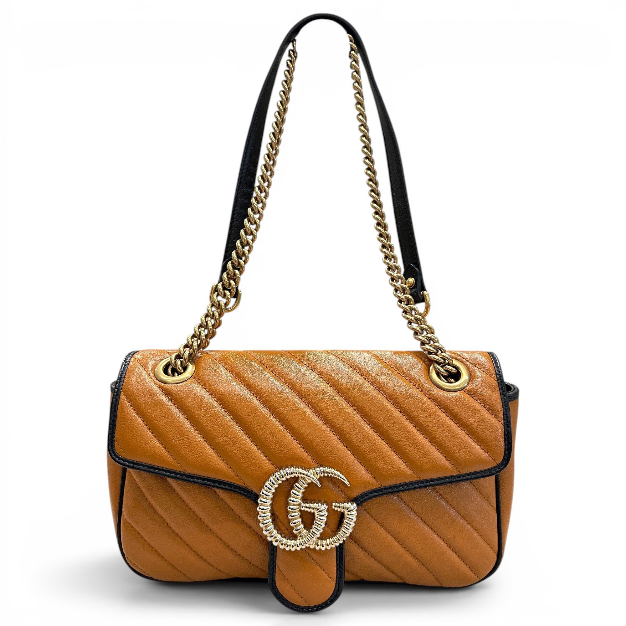 Gucci GG Marmont Flap leather handbag