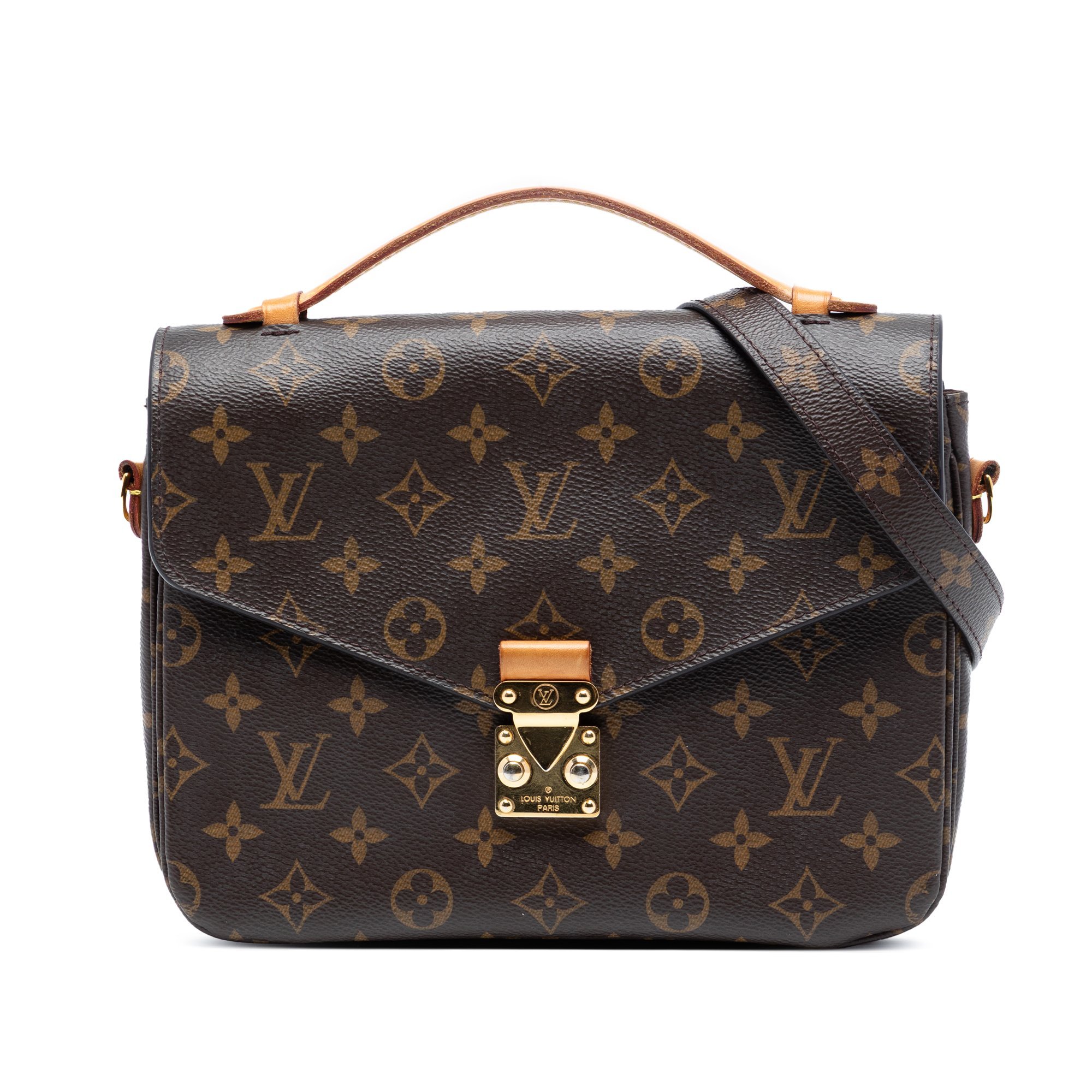 Metis leather handbag