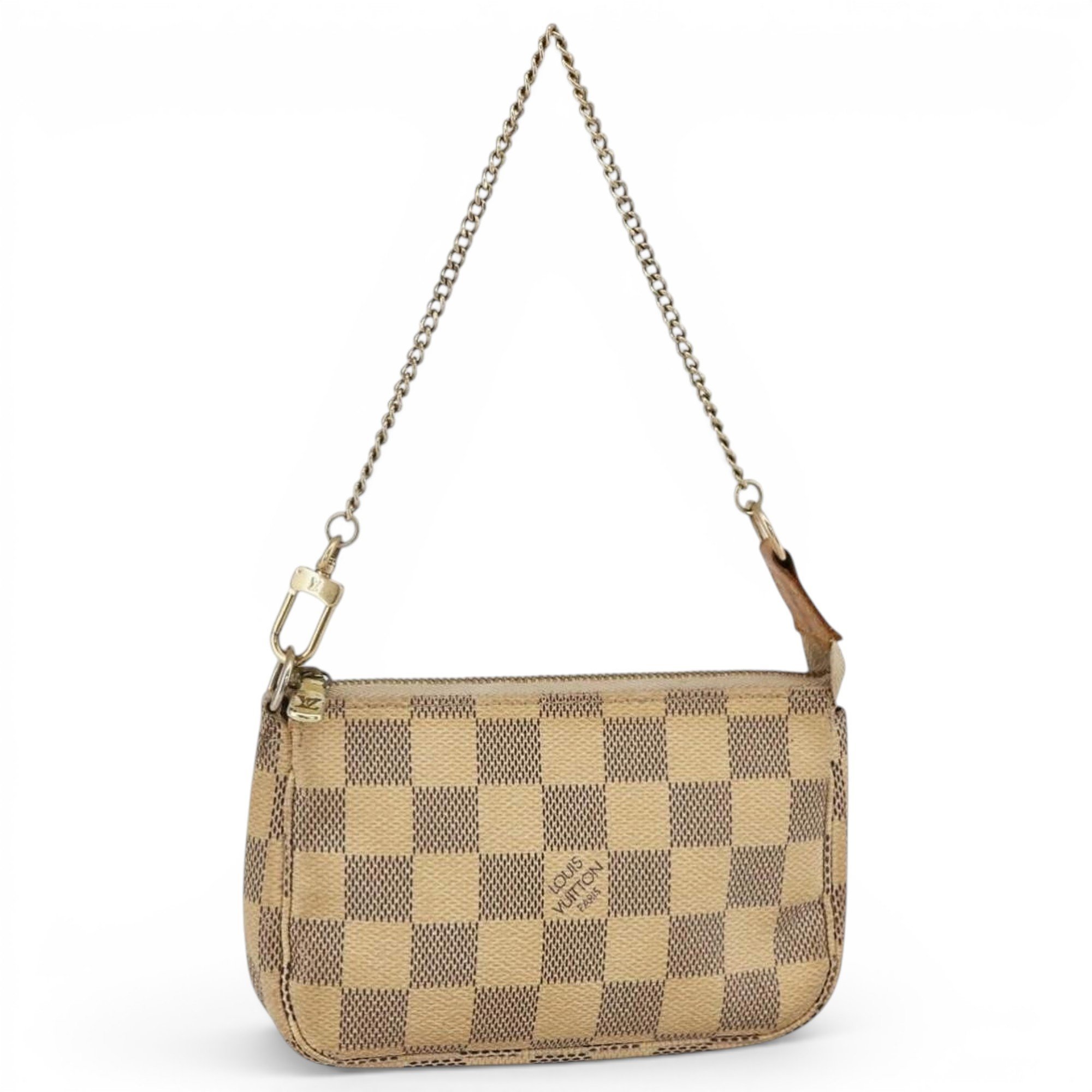 Pochette Accessoire leather handbag