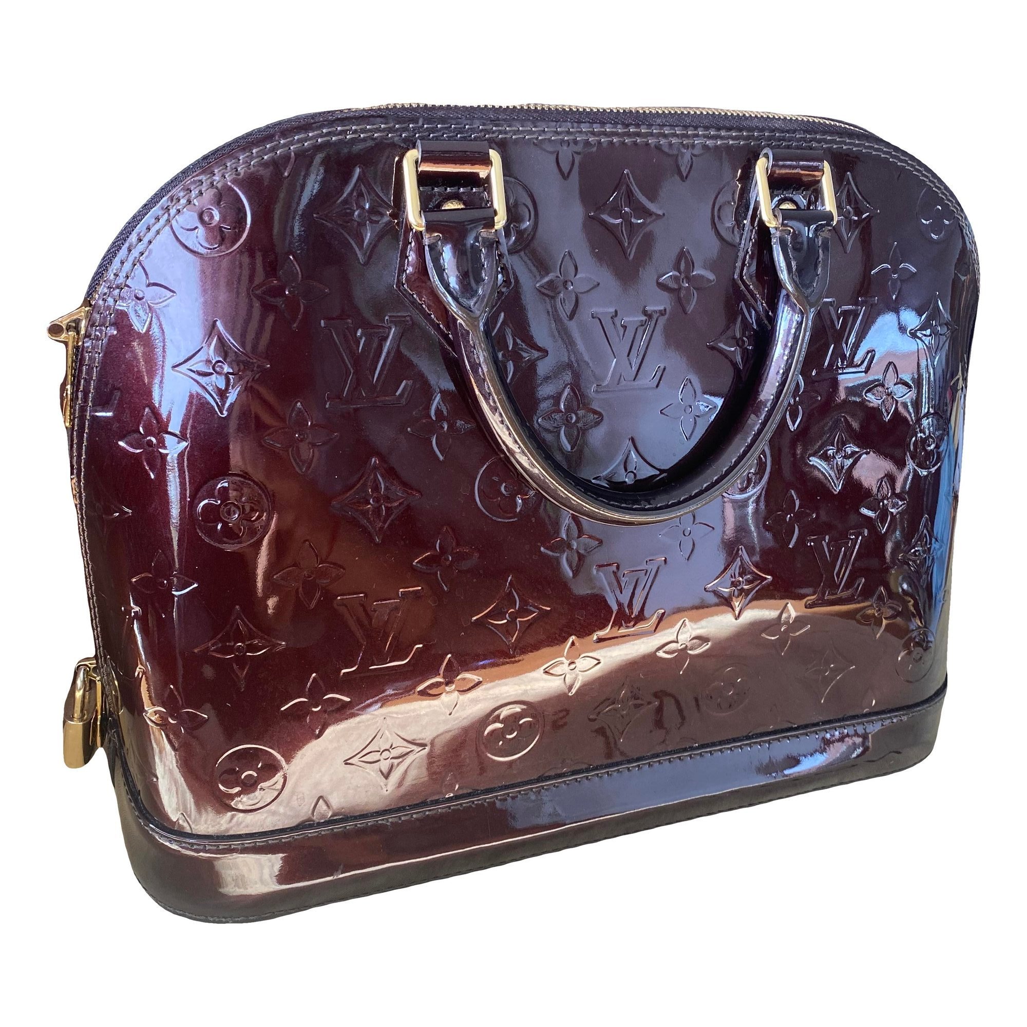 Alma leather handbag