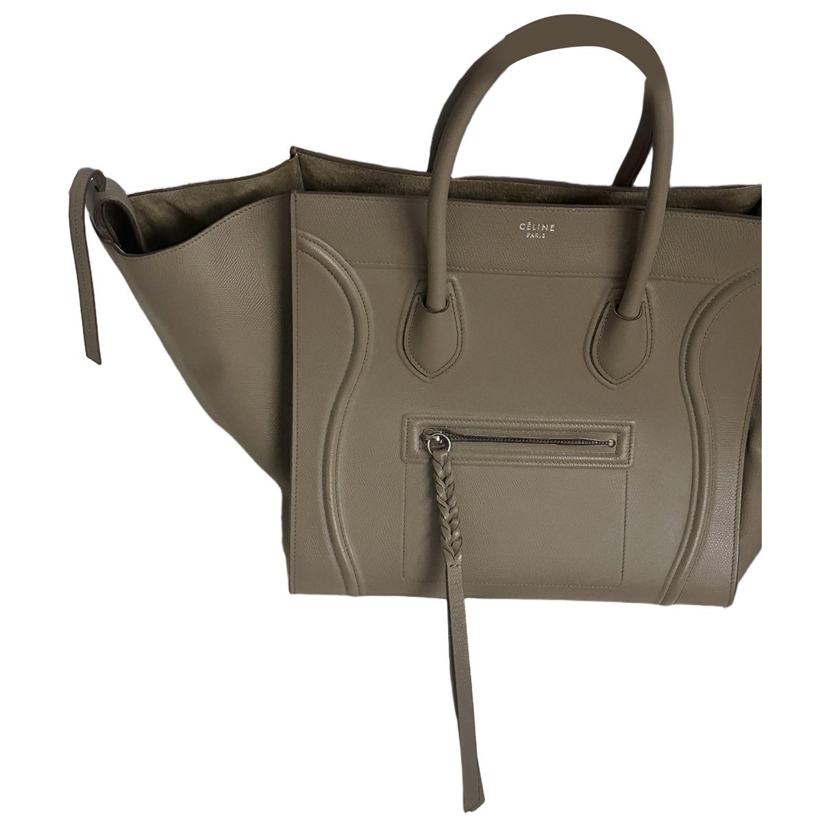 Luggage Phantom patent leather handbag