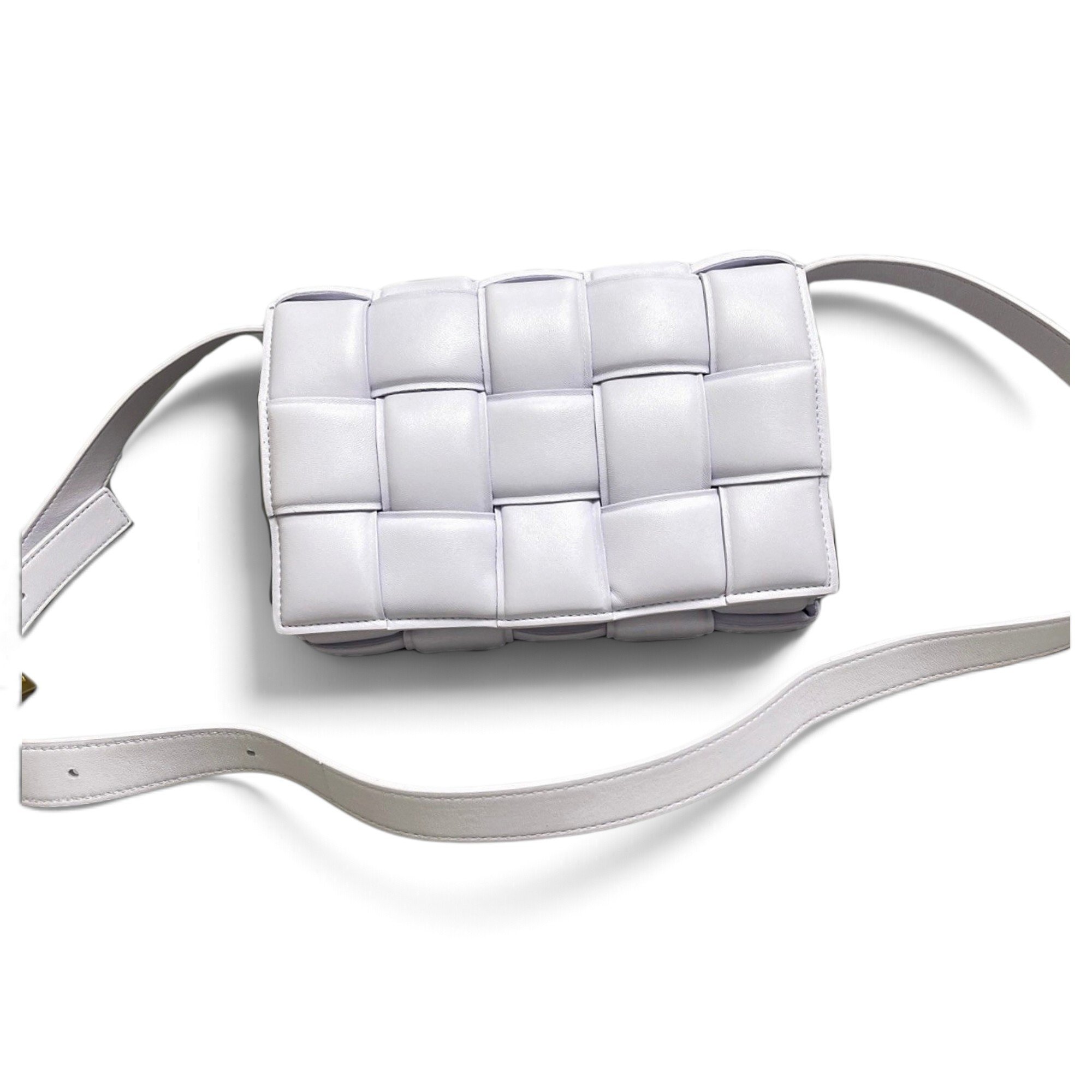 Cassette Padded leather handbag