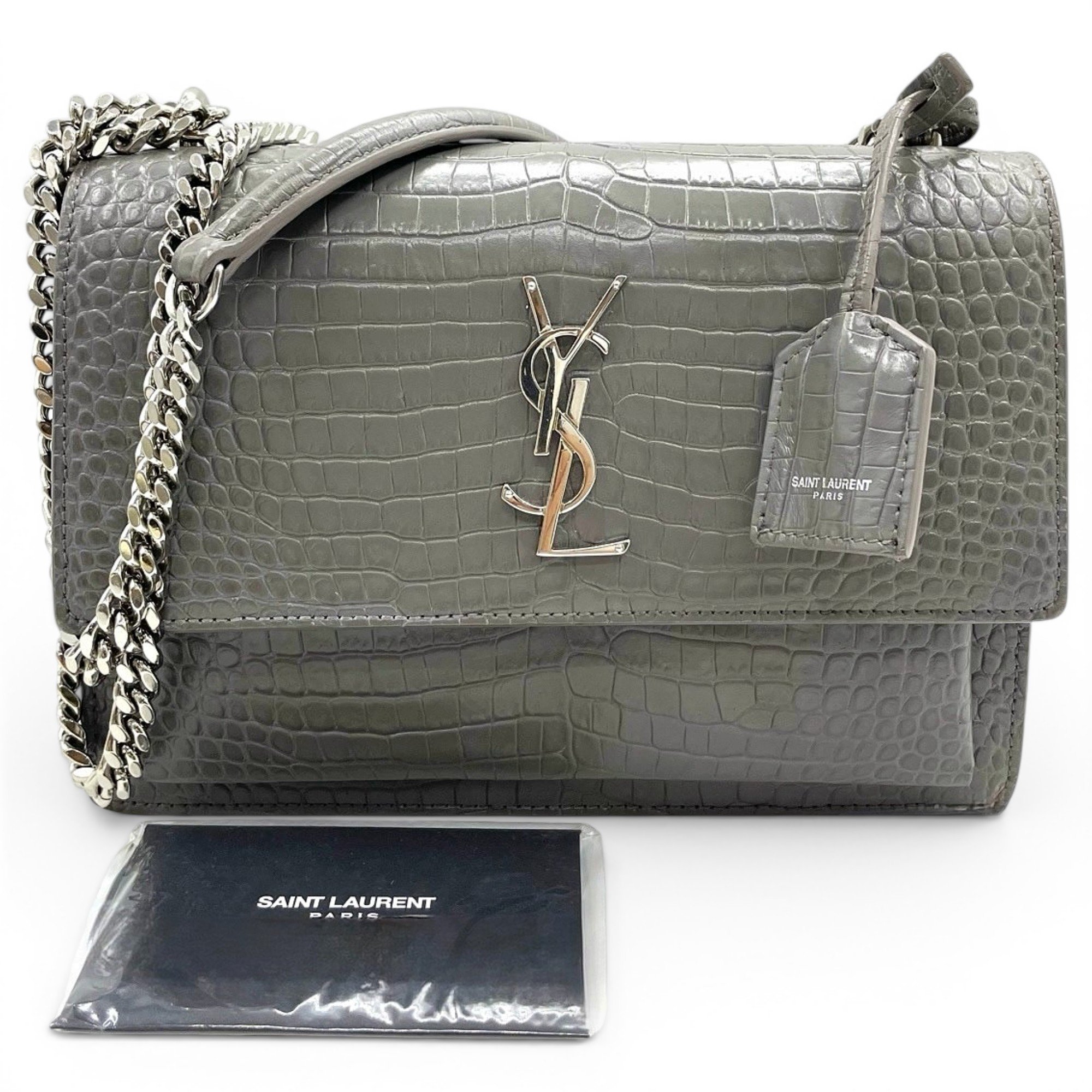 Sunset leather handbag