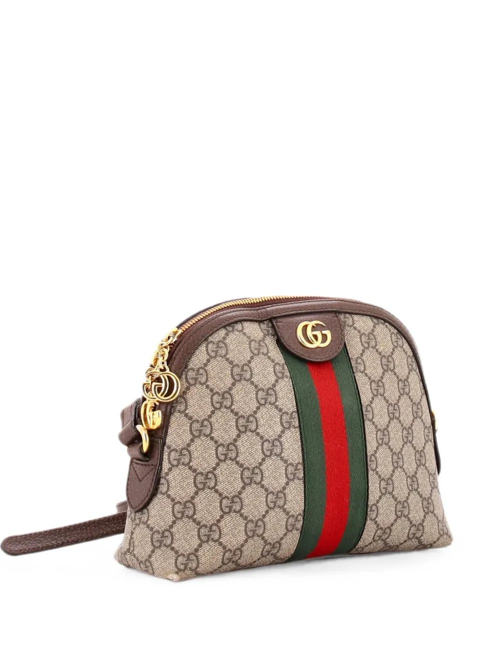 Ophidia Dome GG Coated Canvas Small shoulder bag