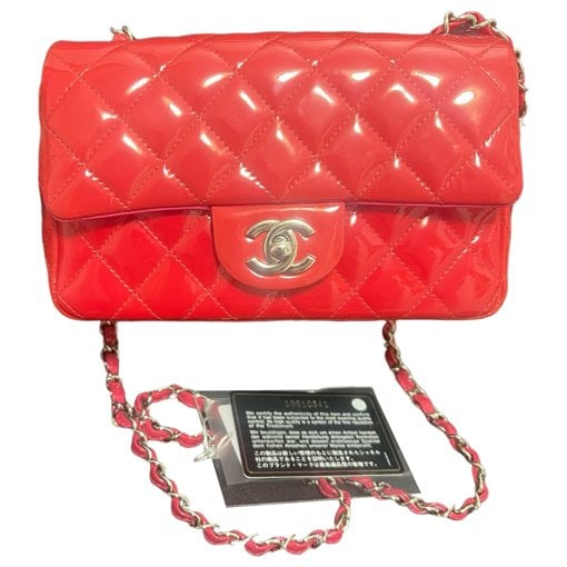 Timeless/Classique patent leather handbag