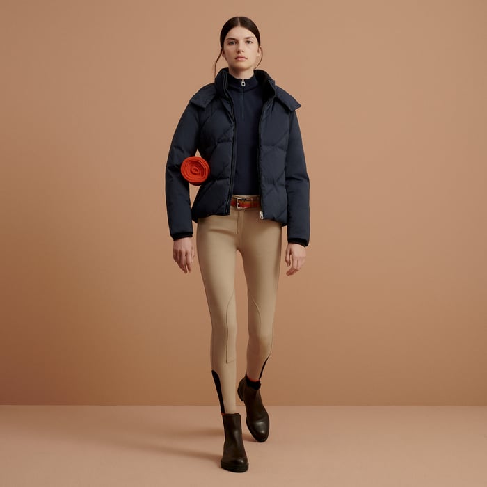 Navy Toundra Puffer Coat