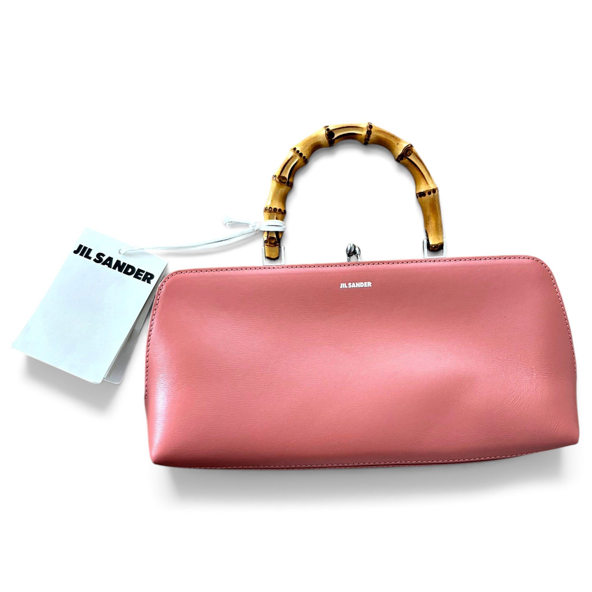 Jil Sander Goji leather handbag