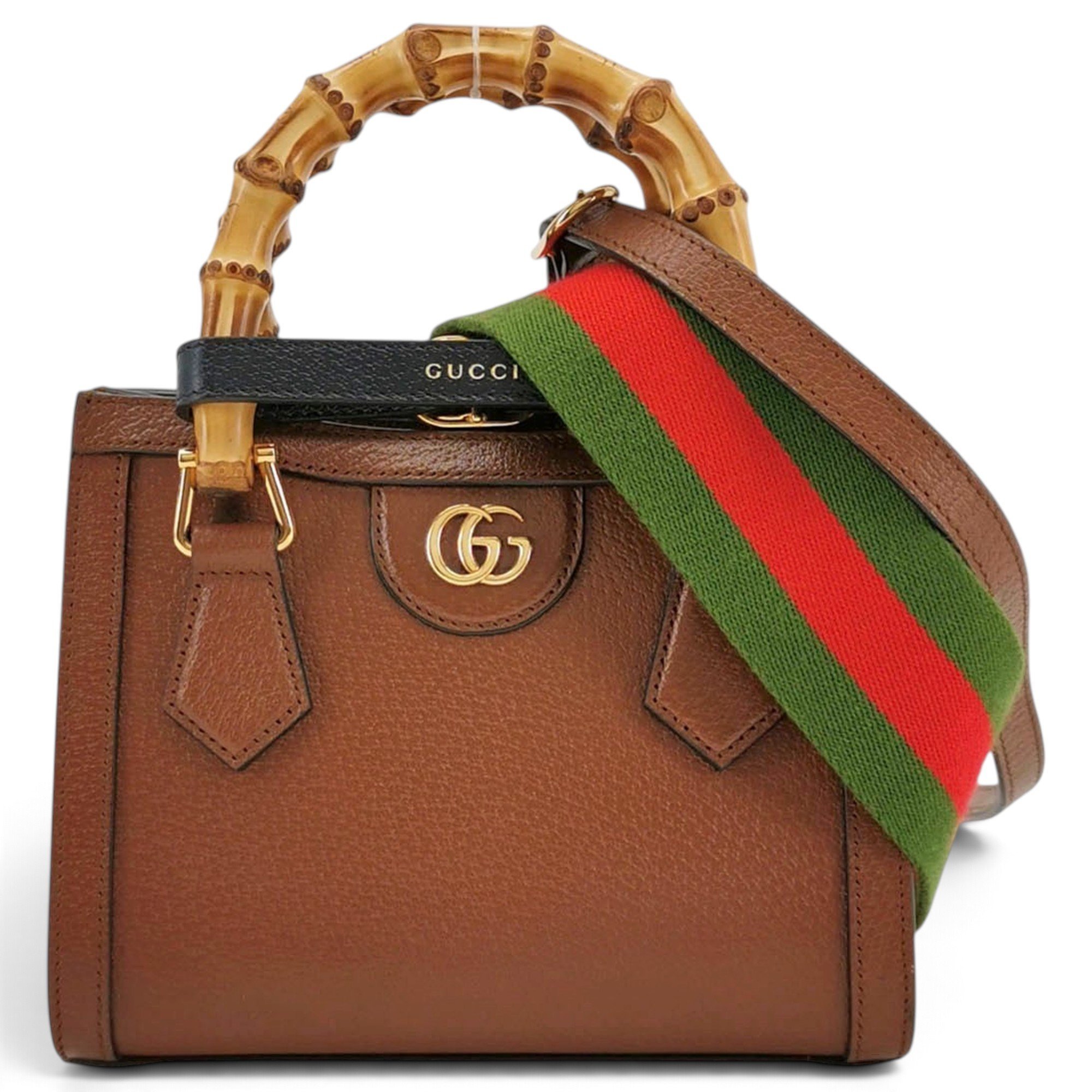 Diana Bamboo leather tote