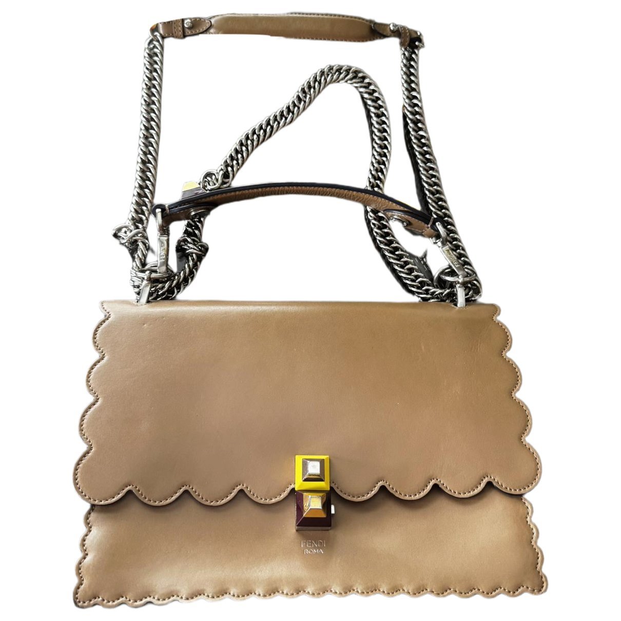 Kan I leather crossbody bag