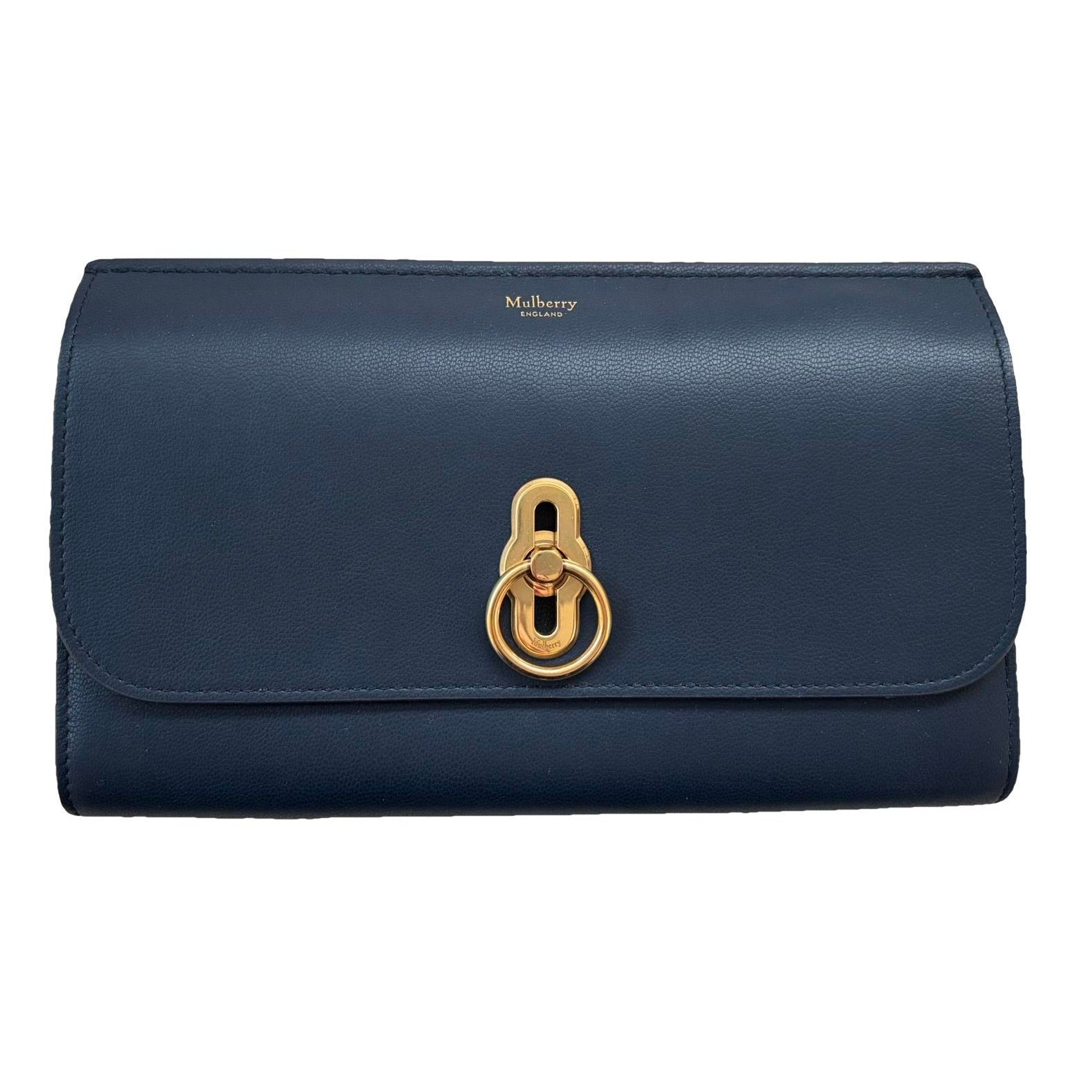 Mulberry Amberley leather clutch bag