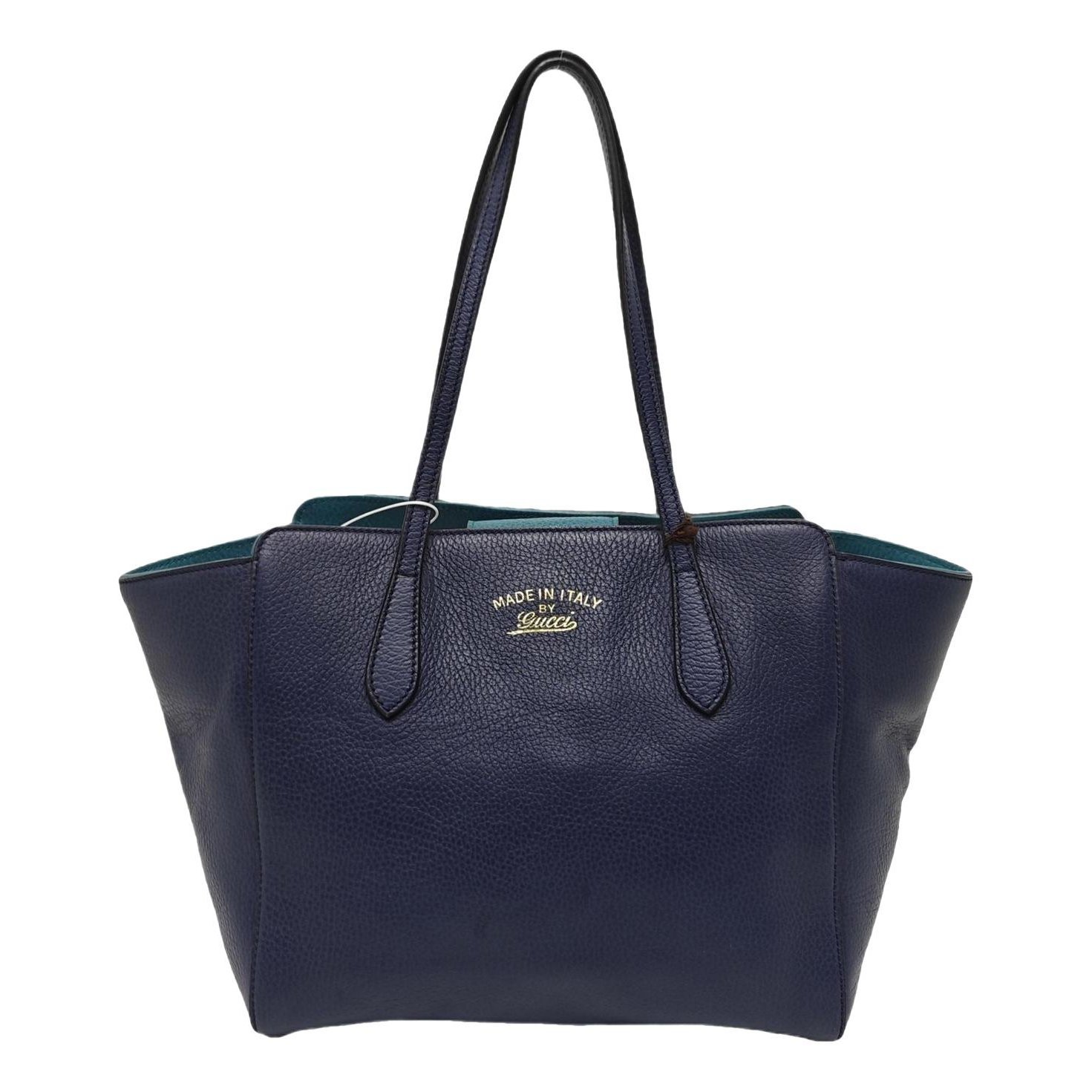 Swing leather handbag