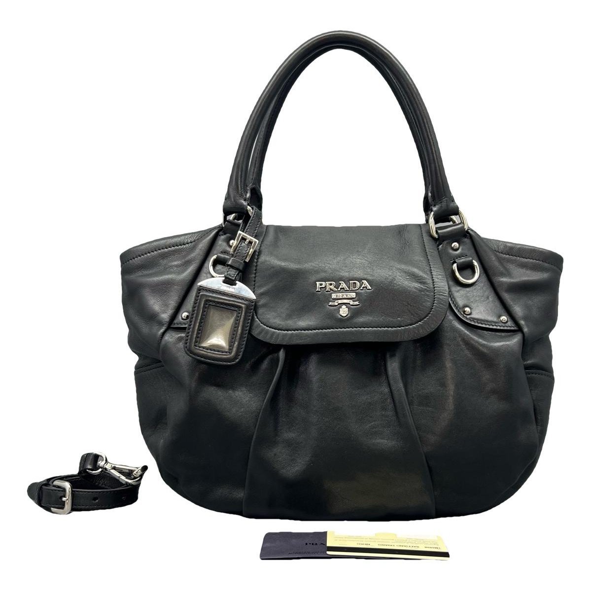 Leather handbag