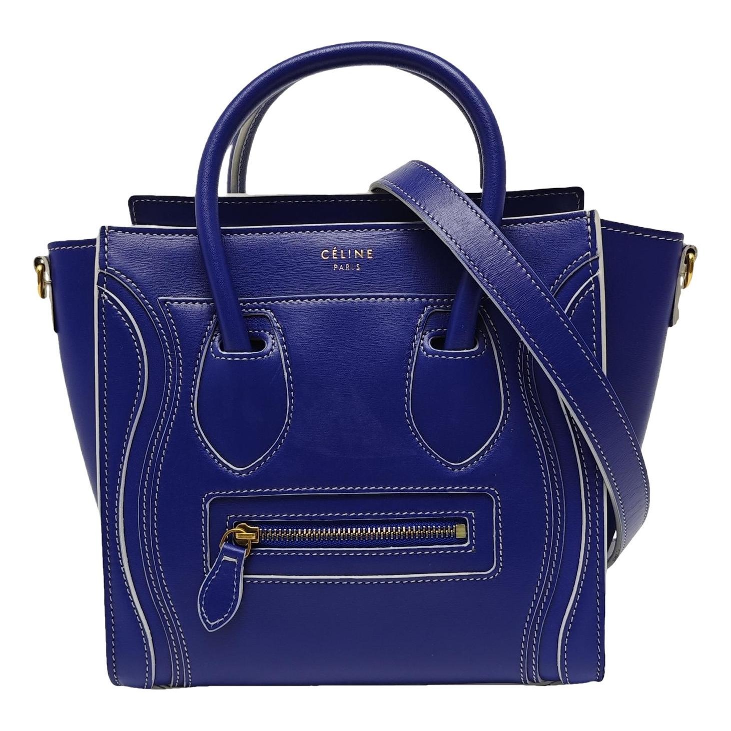 Luggage leather handbag