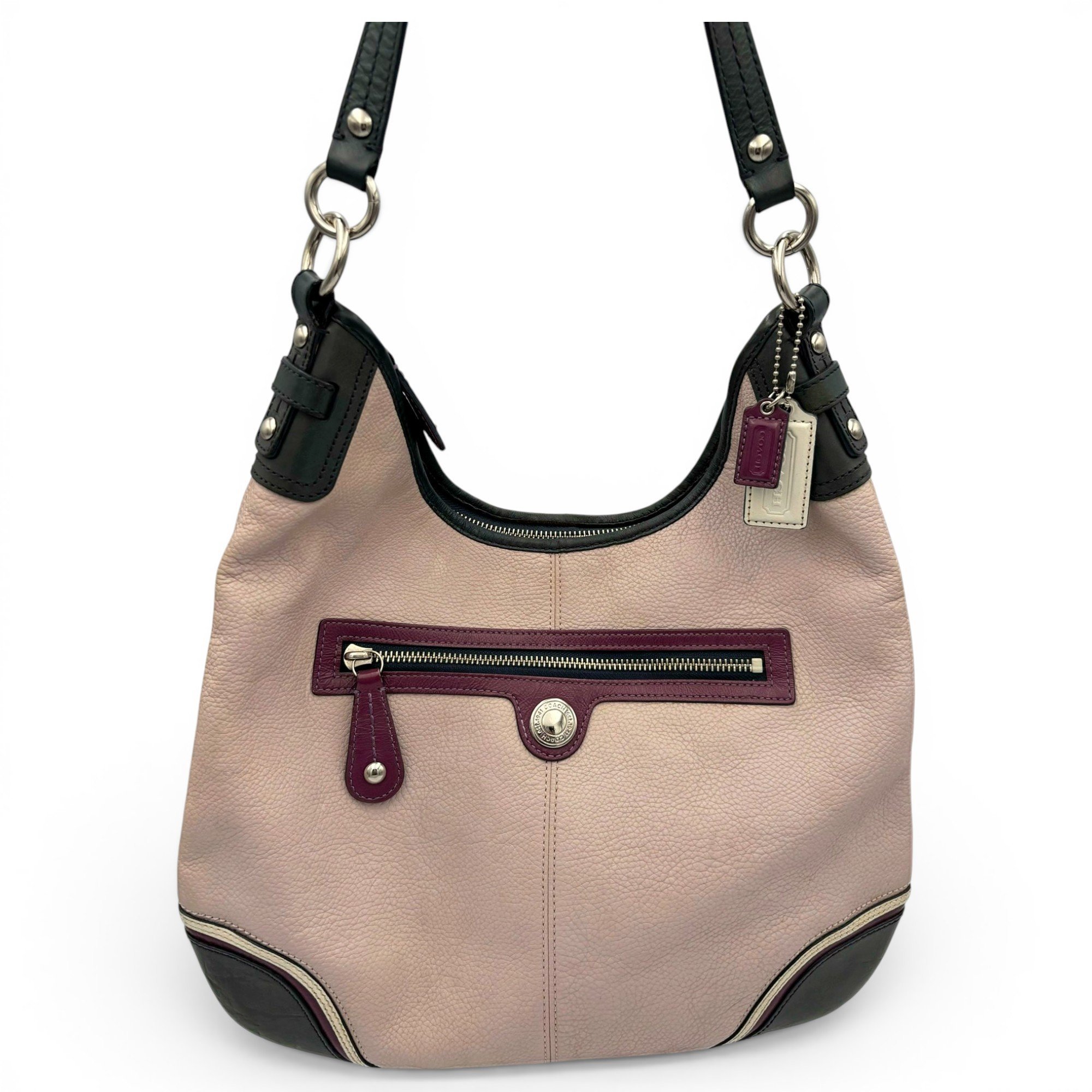 Leather handbag
