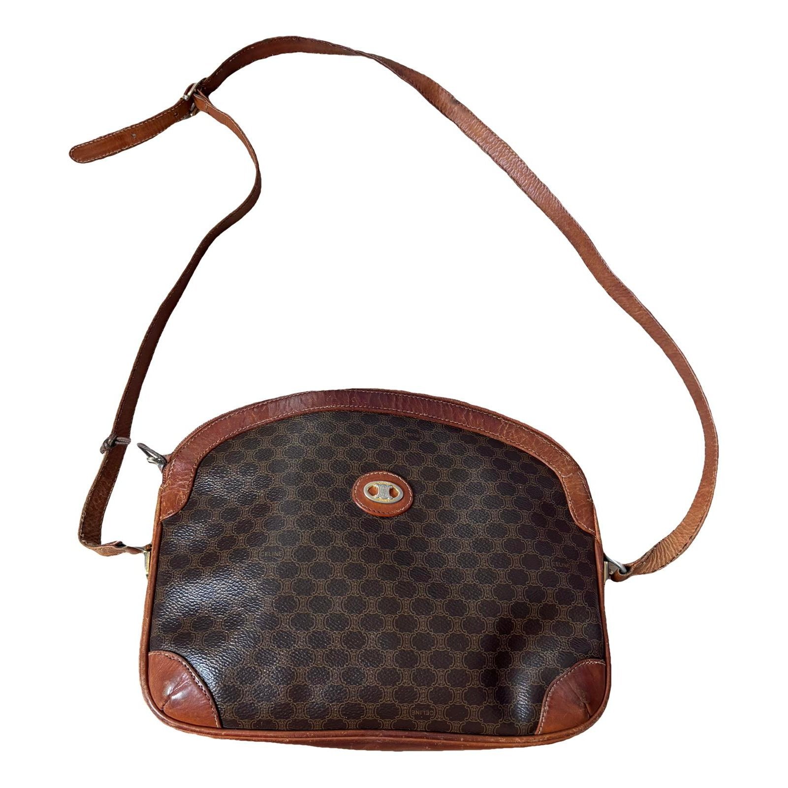 Folco leather crossbody bag