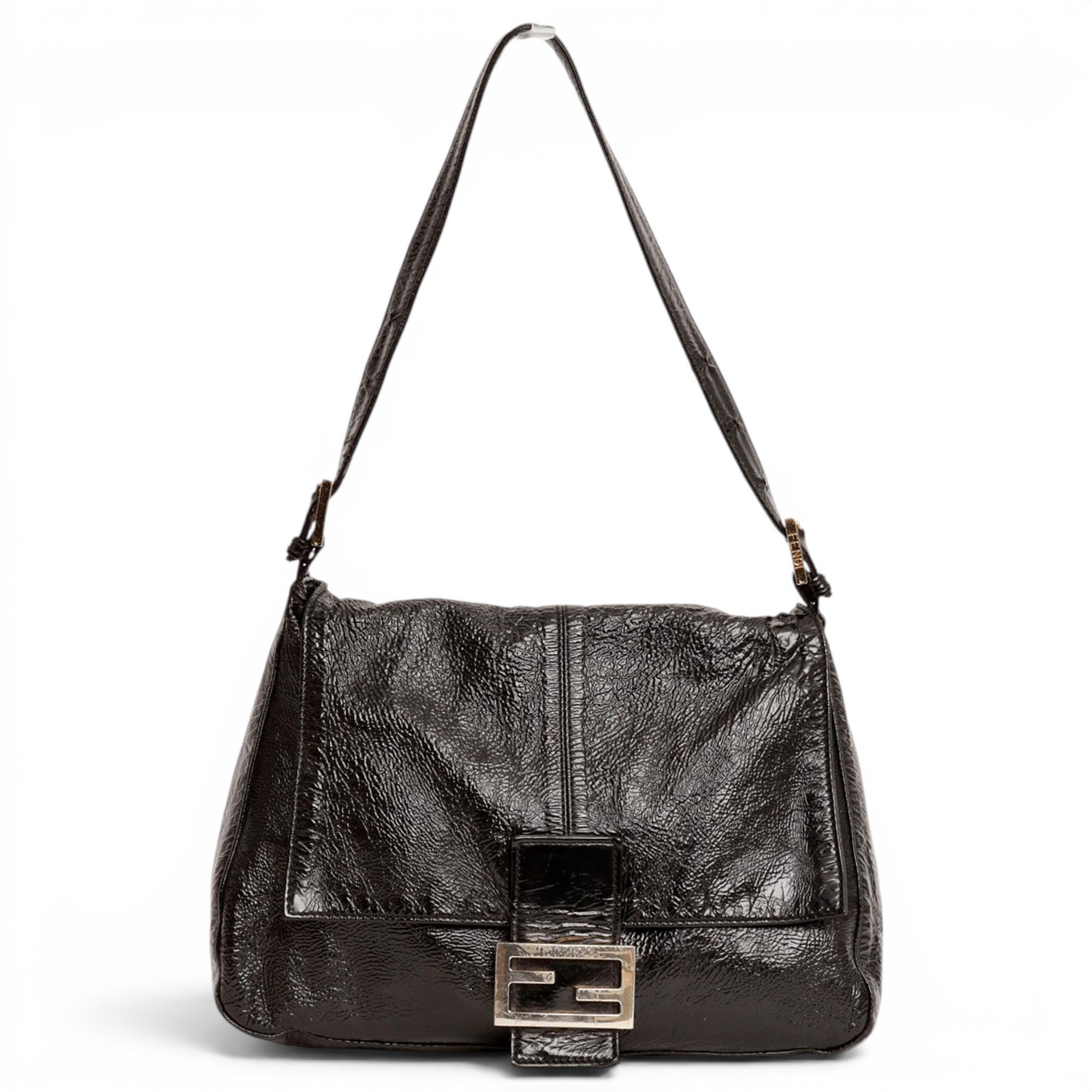 Mamma Baguette patent leather handbag