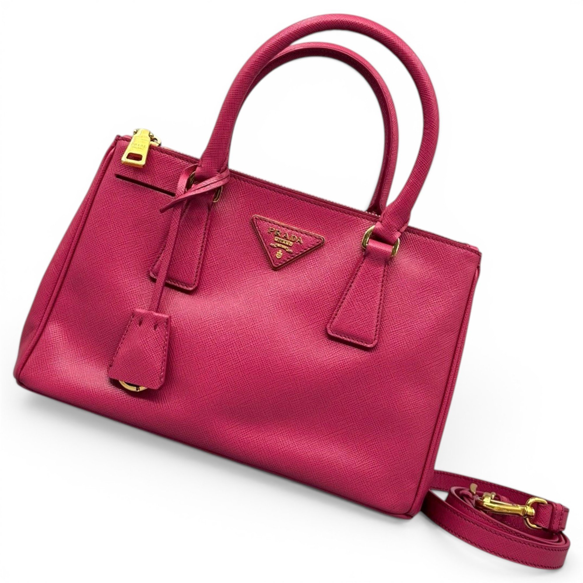 Galleria leather handbag